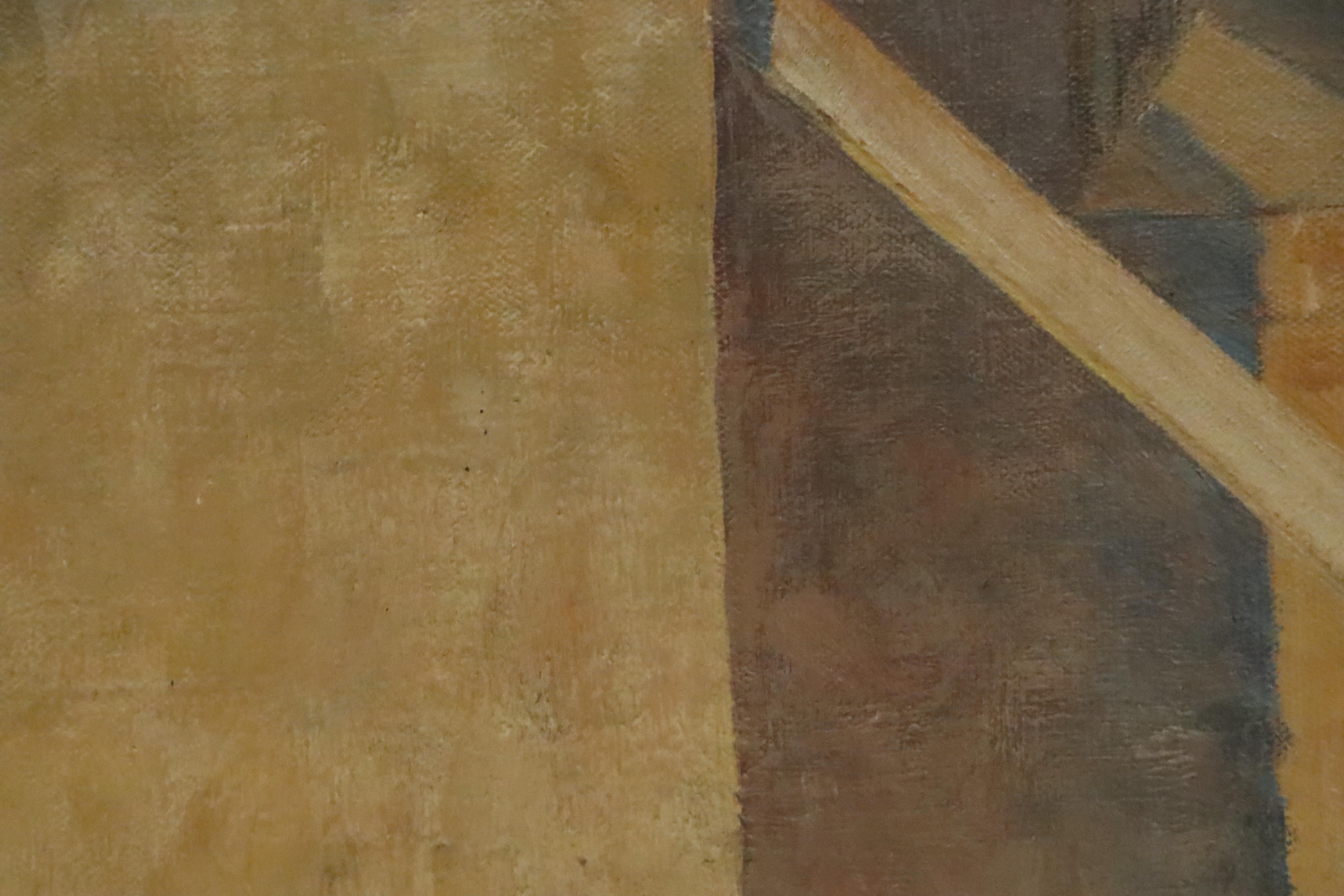 Charles Baskerville Jr. Oil Painting "Stair in my Sicilian House," 1933