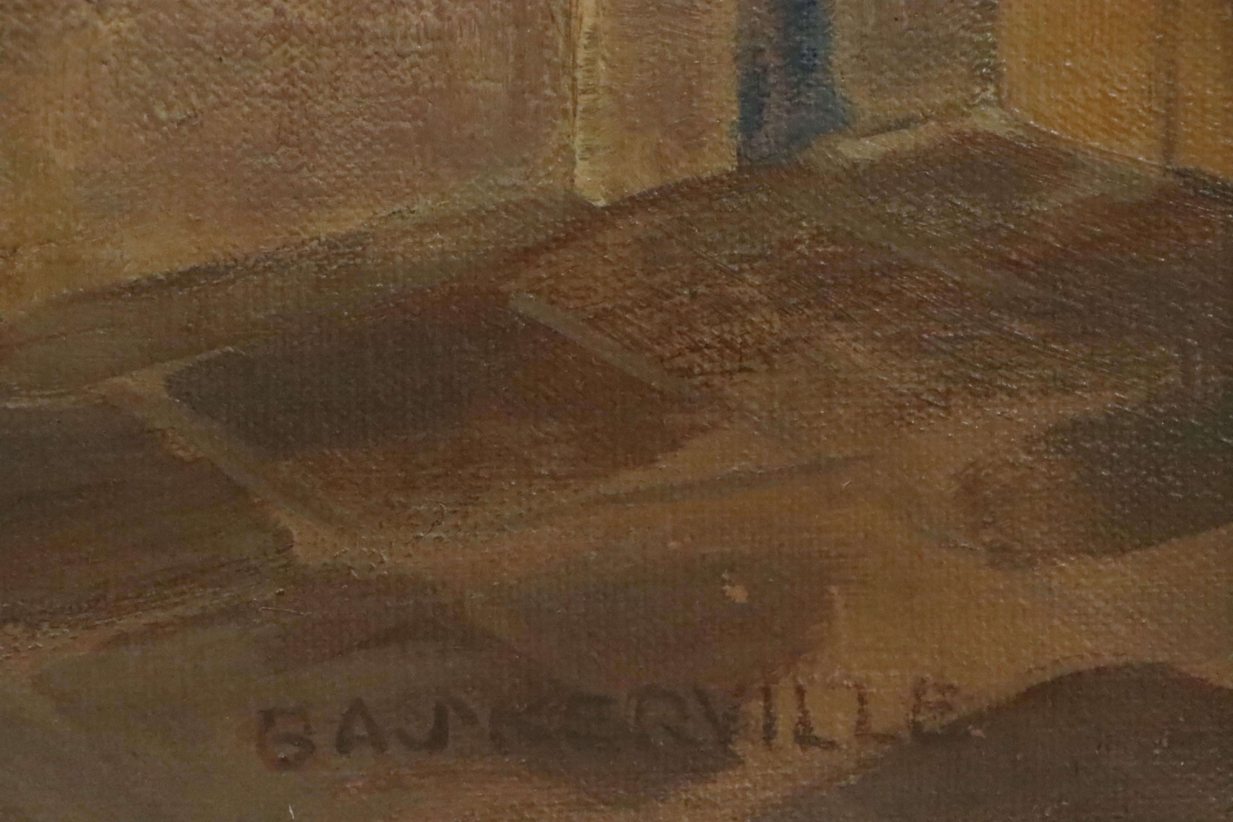 Charles Baskerville Jr. Oil Painting "Stair in my Sicilian House," 1933