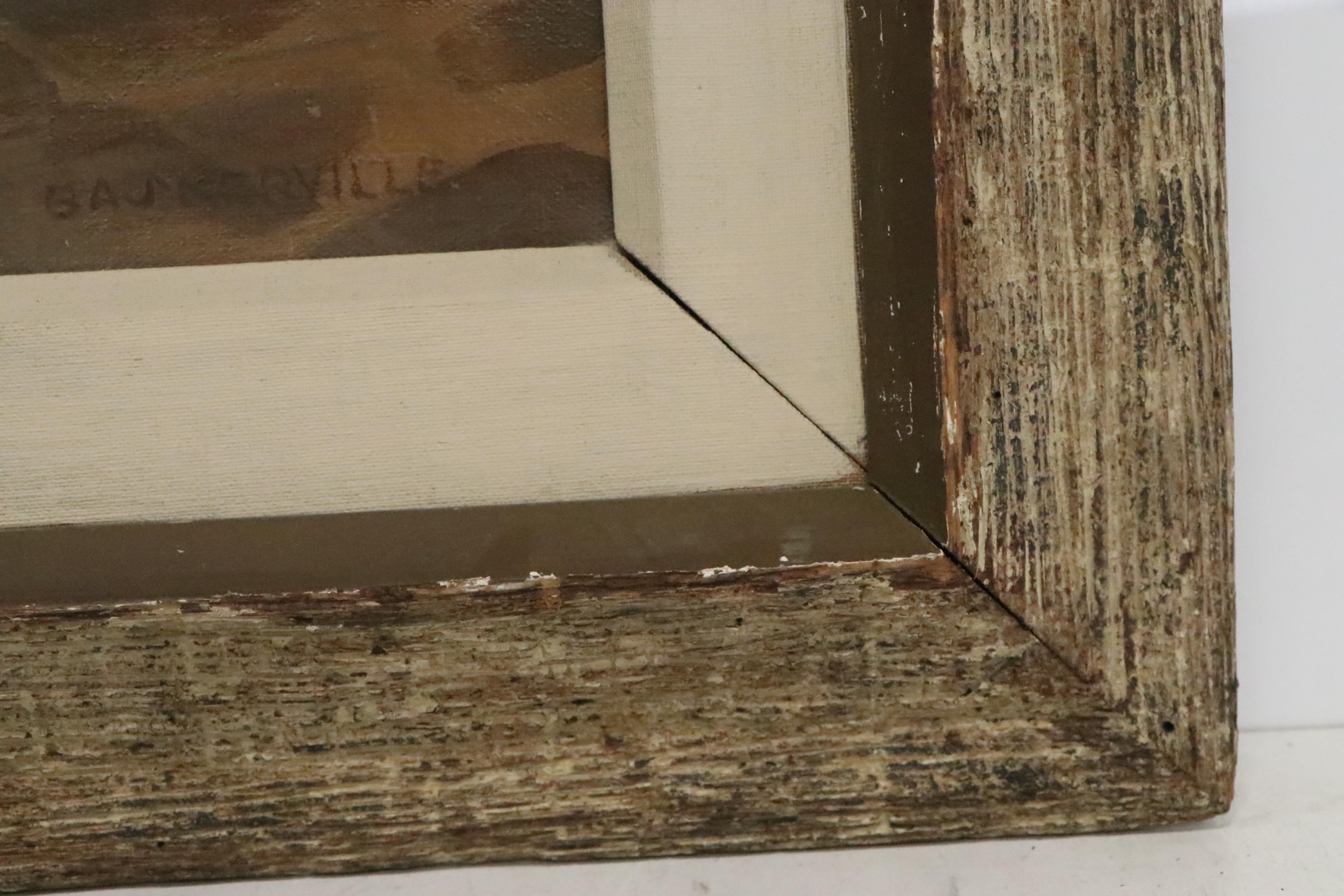 Charles Baskerville Jr. Oil Painting "Stair in my Sicilian House," 1933