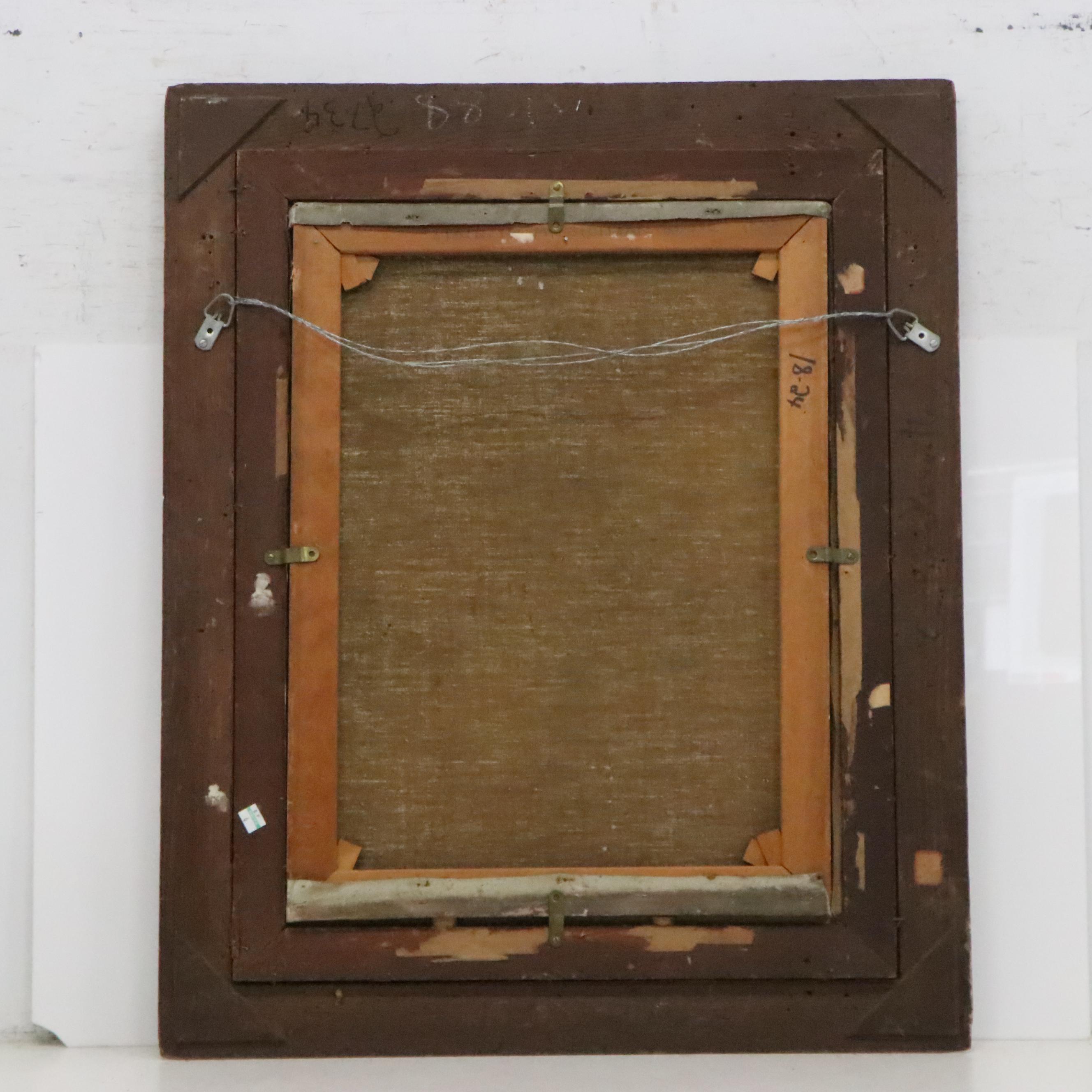 Charles Baskerville Jr. Oil Painting "Stair in my Sicilian House," 1933