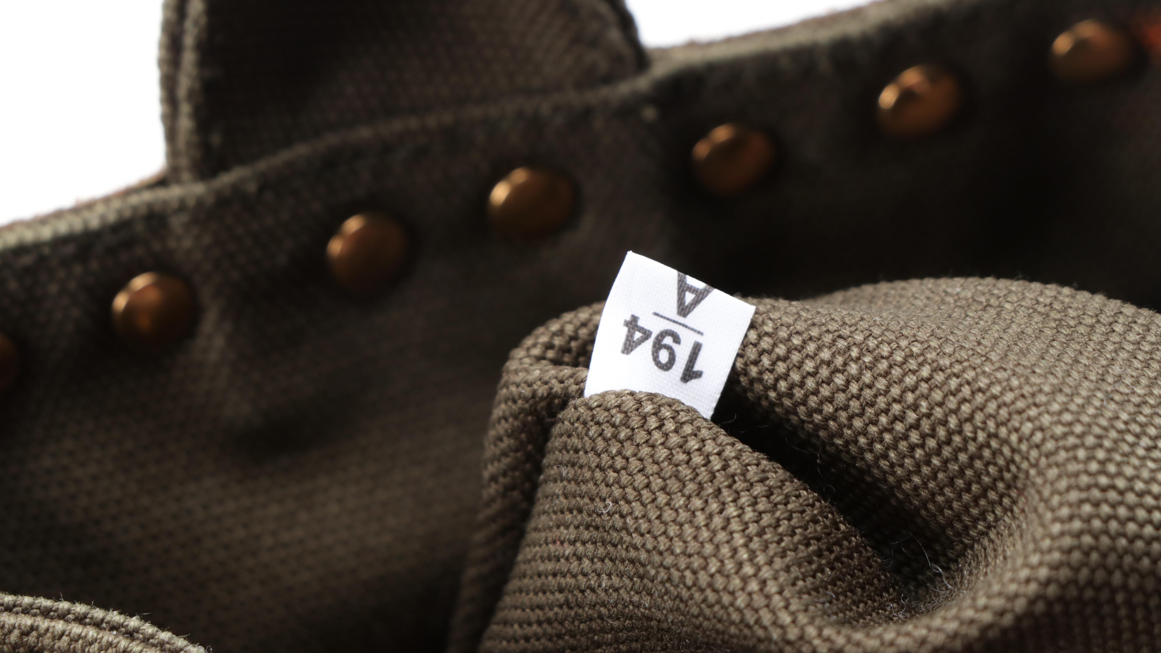 Prada Grommet Leather Fringe Handbag in Dark Olive Green Canapa Canvas