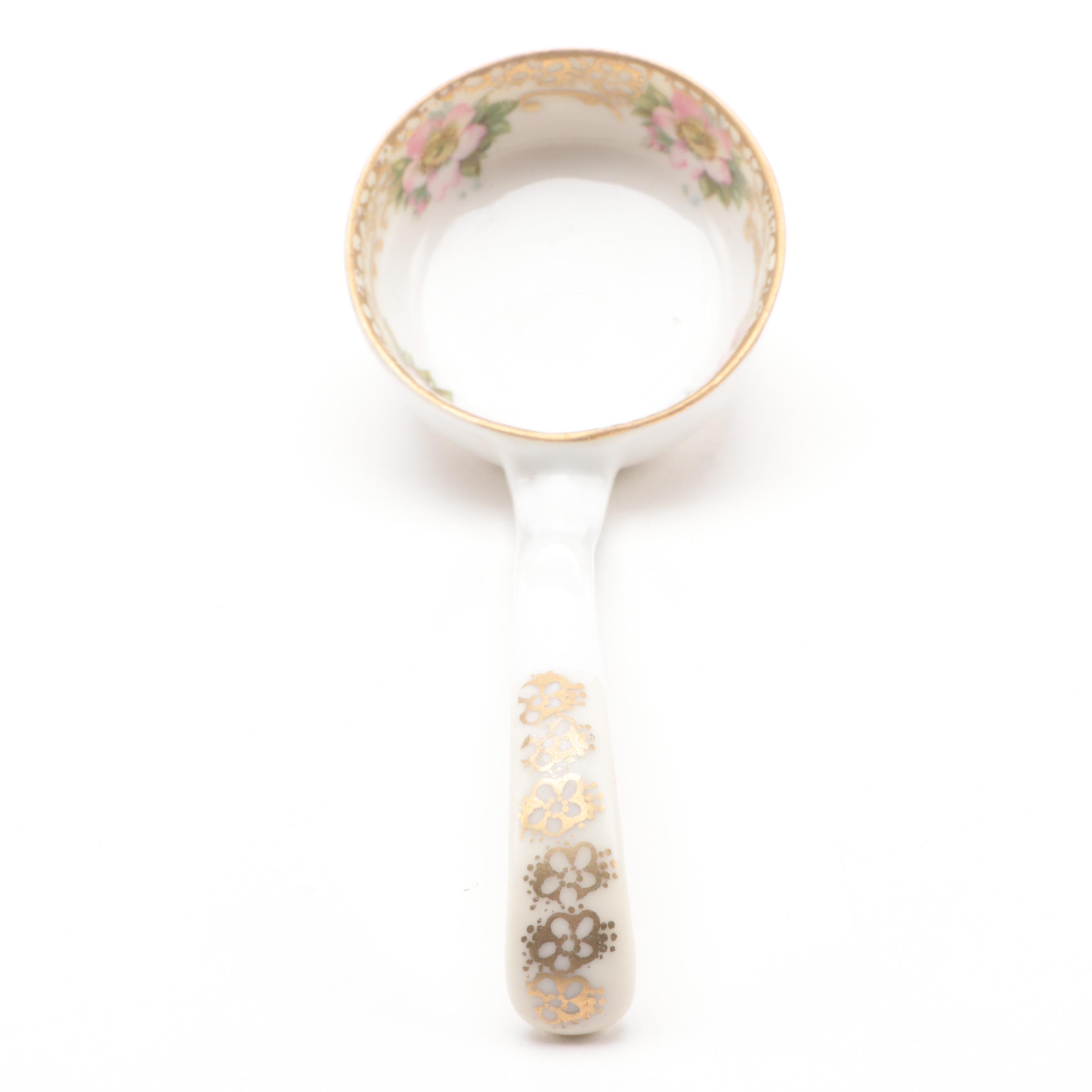 Moritz Zdekauer Austrian and Japanese Gilt Rim Porcelain Dinnerware