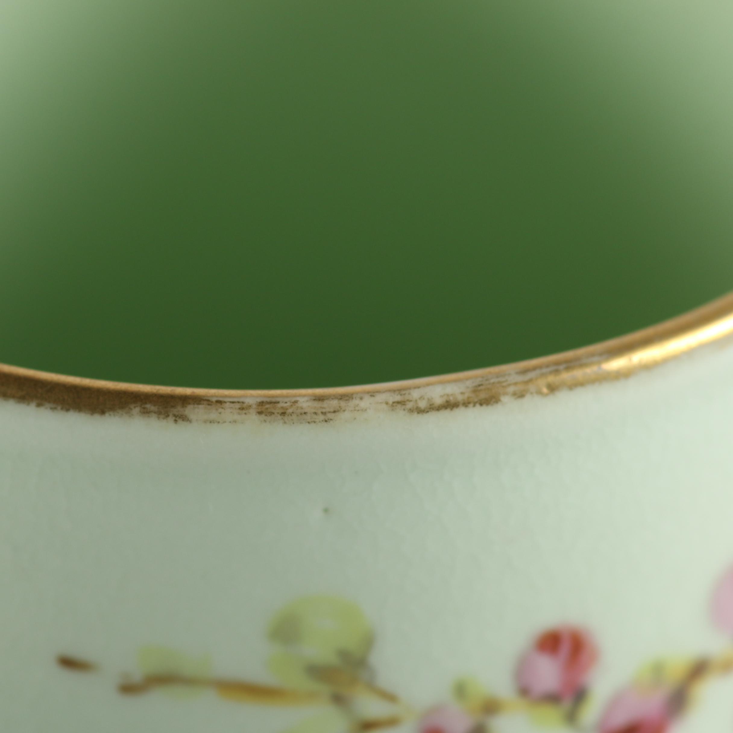 Hand-Painted Jugs Including One English Made Haviland Limoges Decorated