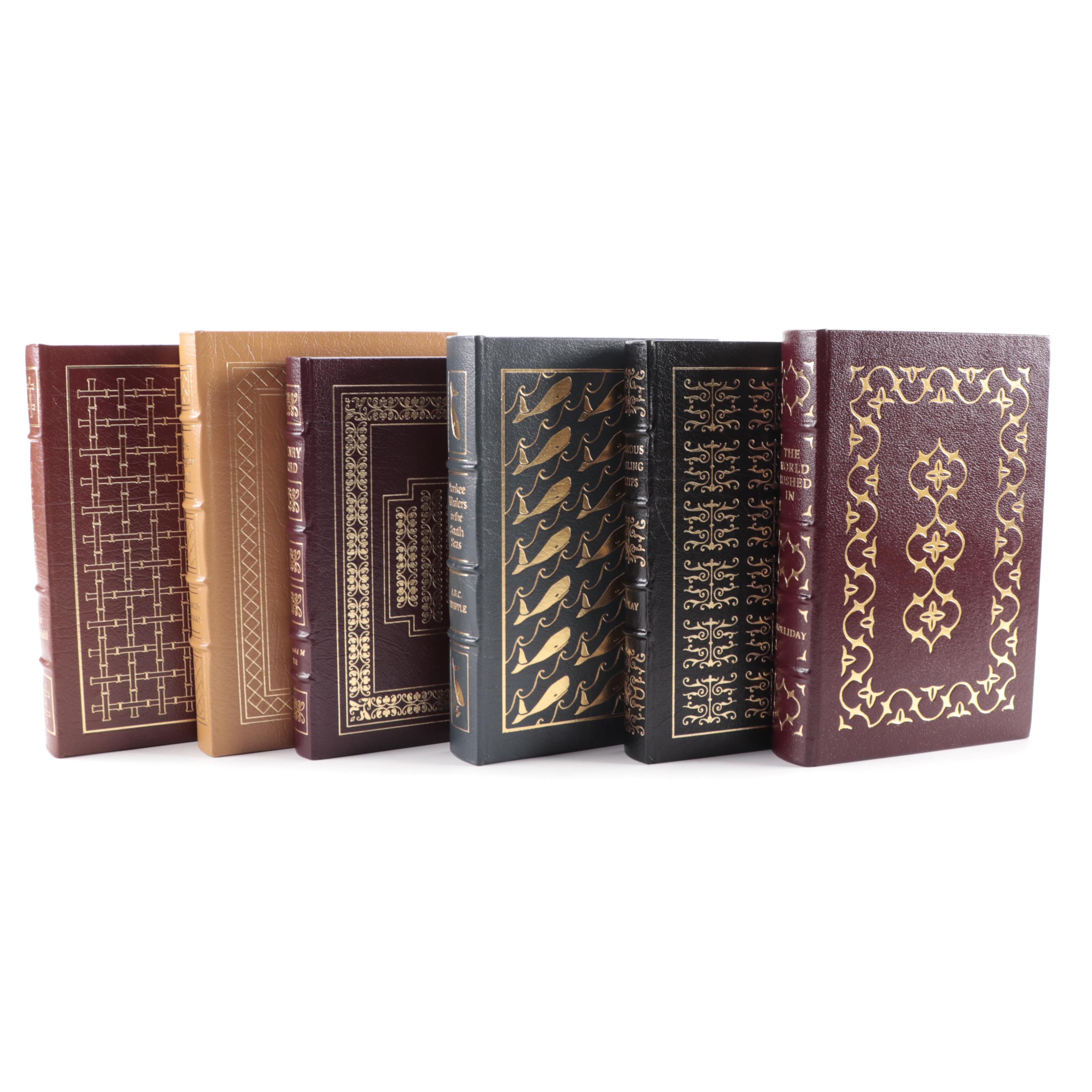 The Easton Press Collector's Edition American and Nautical History Books