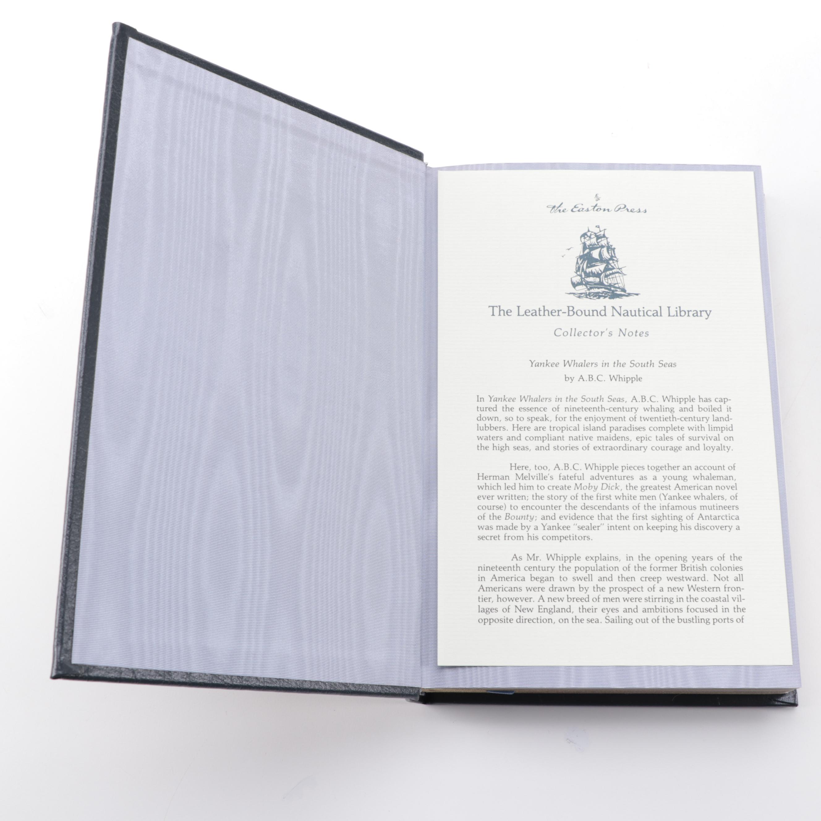 The Easton Press Collector's Edition American and Nautical History Books