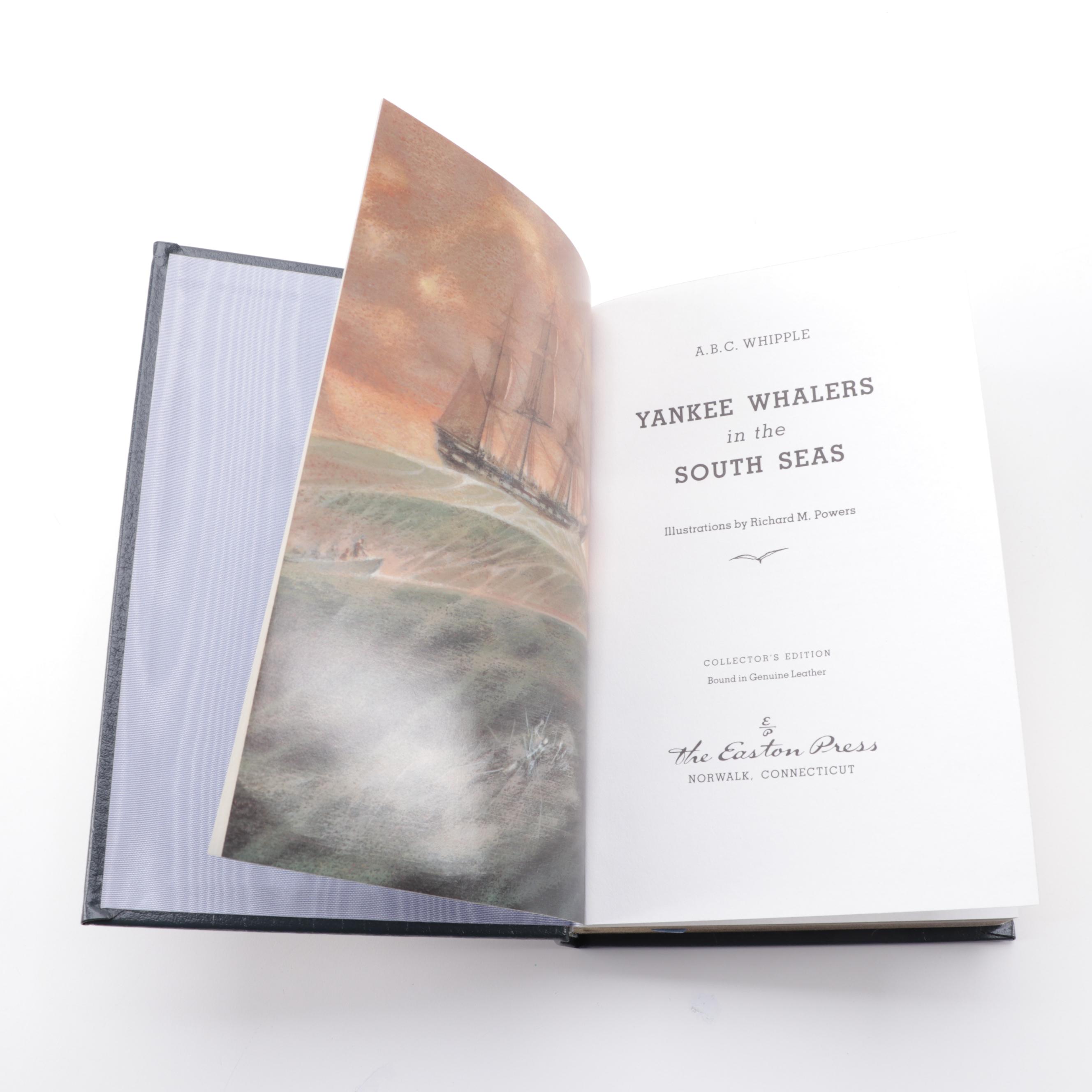 The Easton Press Collector's Edition American and Nautical History Books