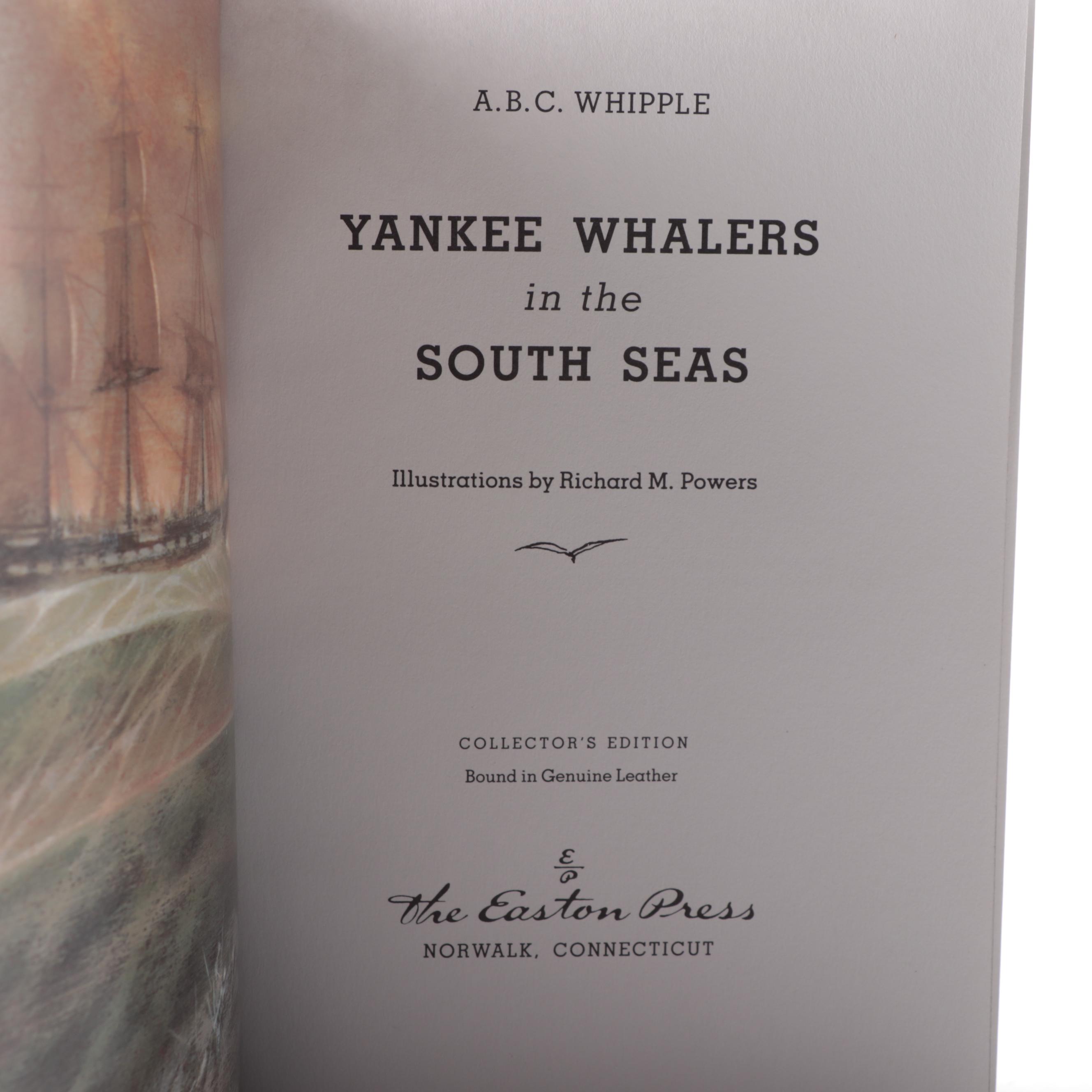 The Easton Press Collector's Edition American and Nautical History Books