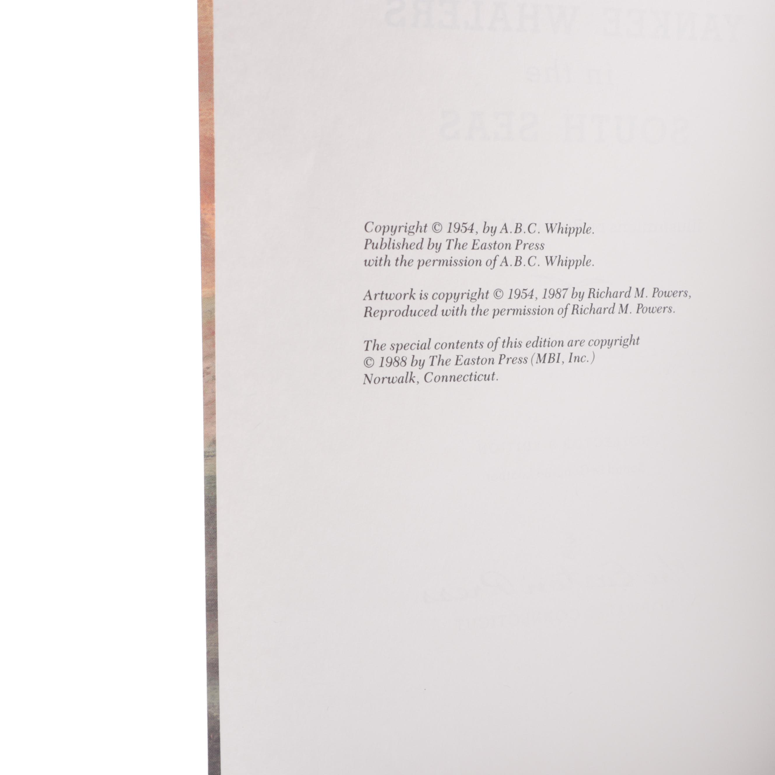 The Easton Press Collector's Edition American and Nautical History Books