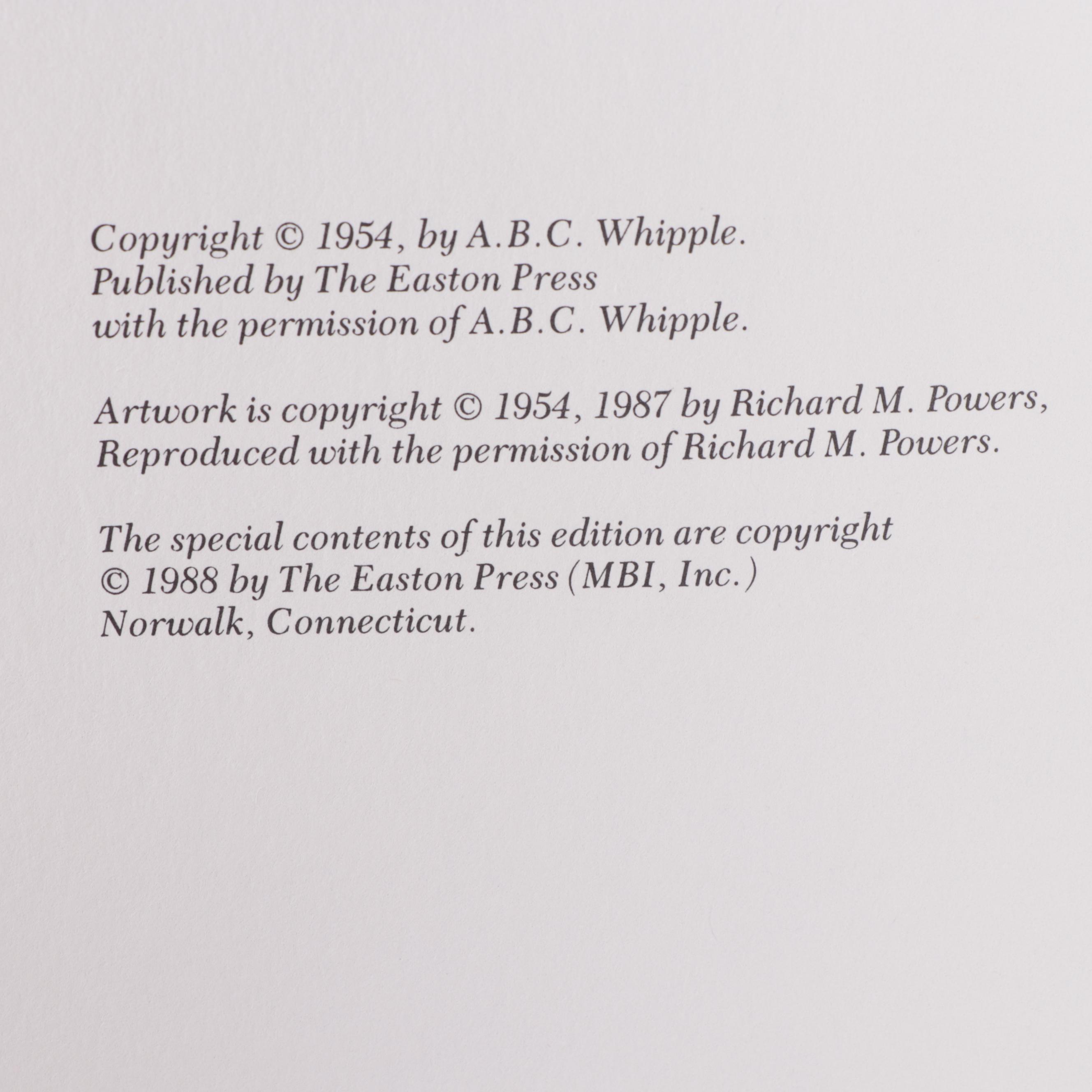 The Easton Press Collector's Edition American and Nautical History Books