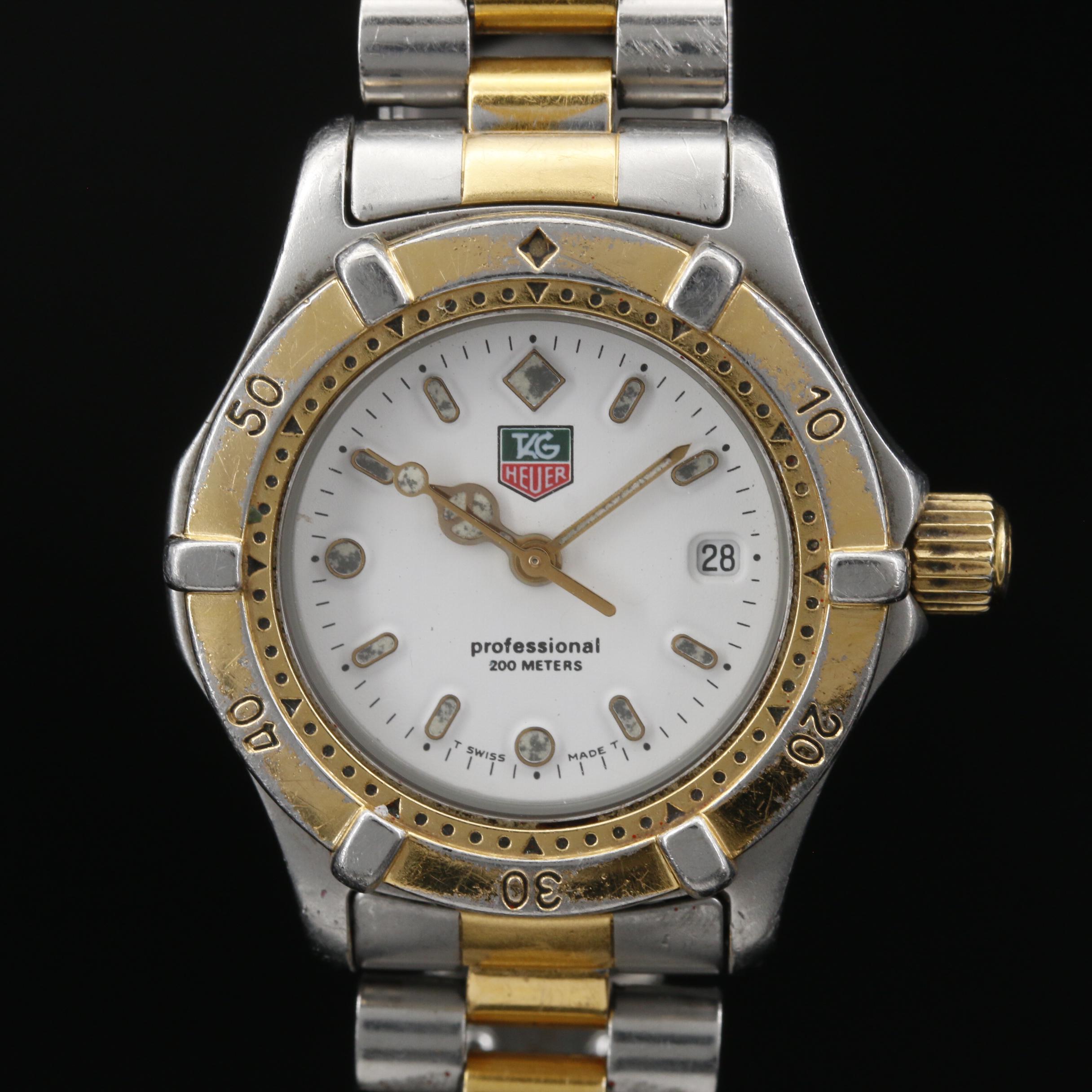 TAG Heuer 200 Meters Stainless Steel Quartz Watch