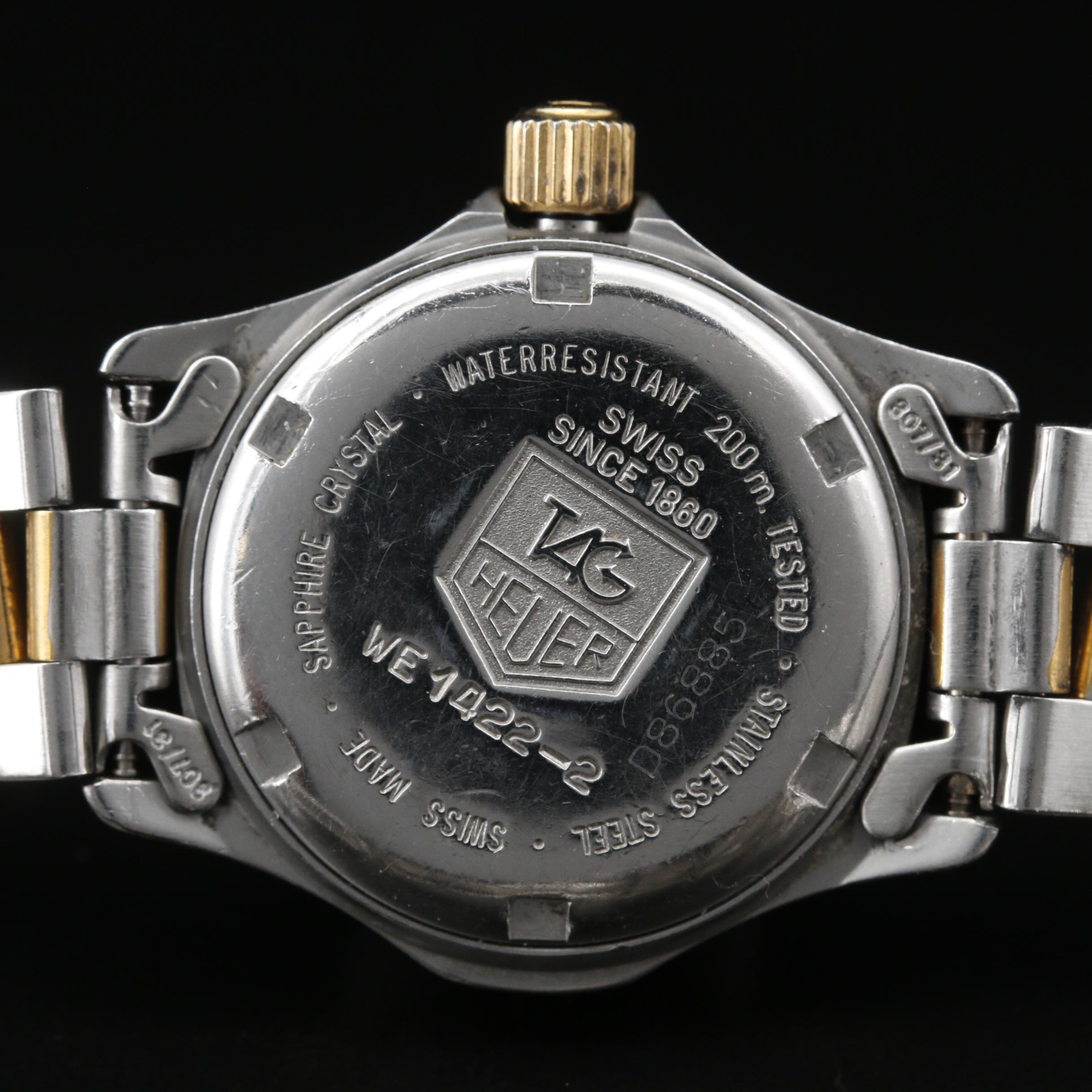 TAG Heuer 200 Meters Stainless Steel Quartz Watch