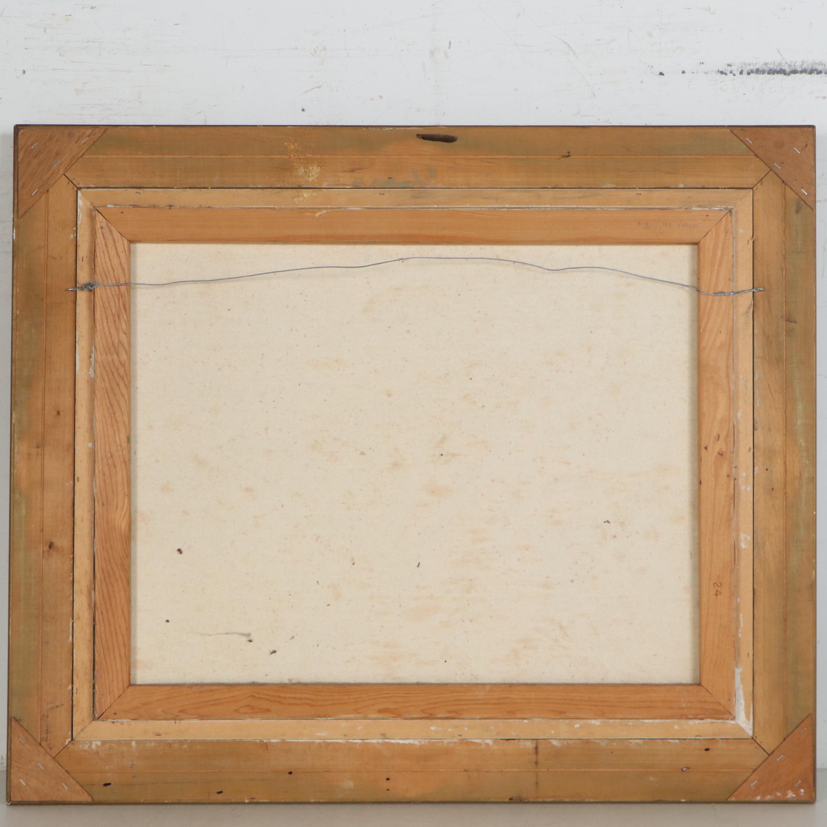 C. Bailey Oil Painting "The Garden", 1989