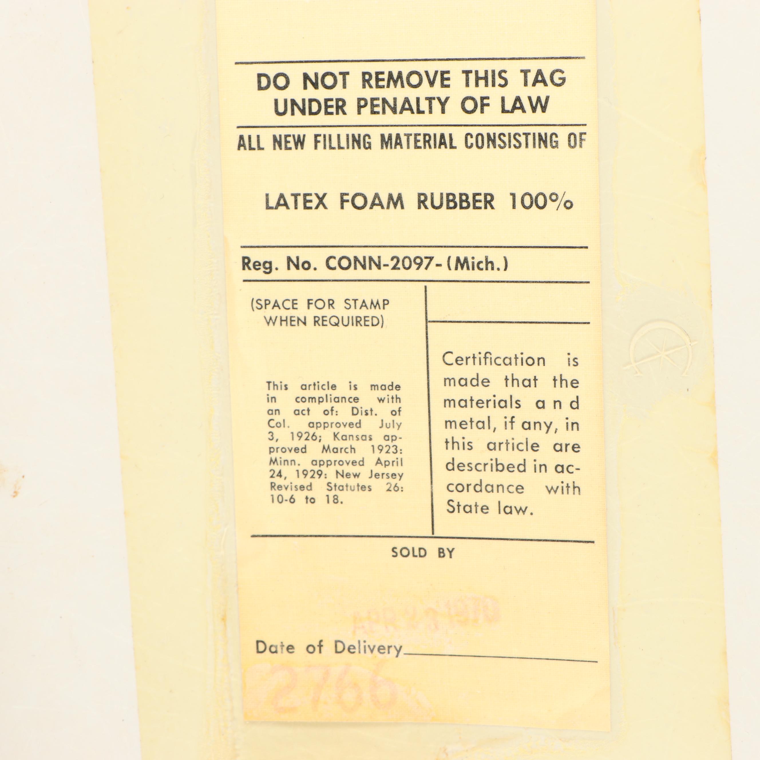 Eames Style Fiberglass Shell Chair with Upholstered Seat, Mid-20th Century