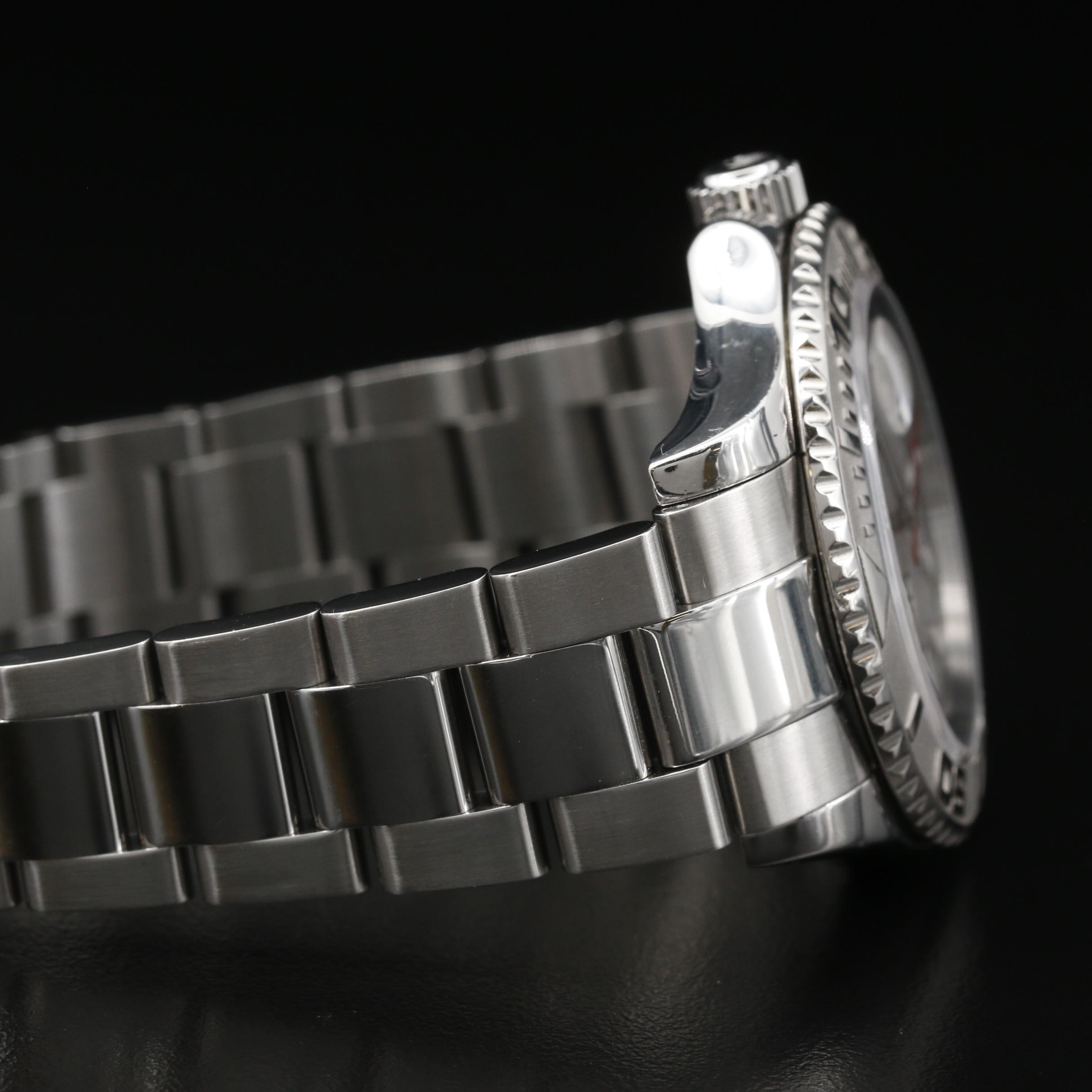 2002 Rolex Yacht - Master Platinum and Stainless Steel Automatic Watch