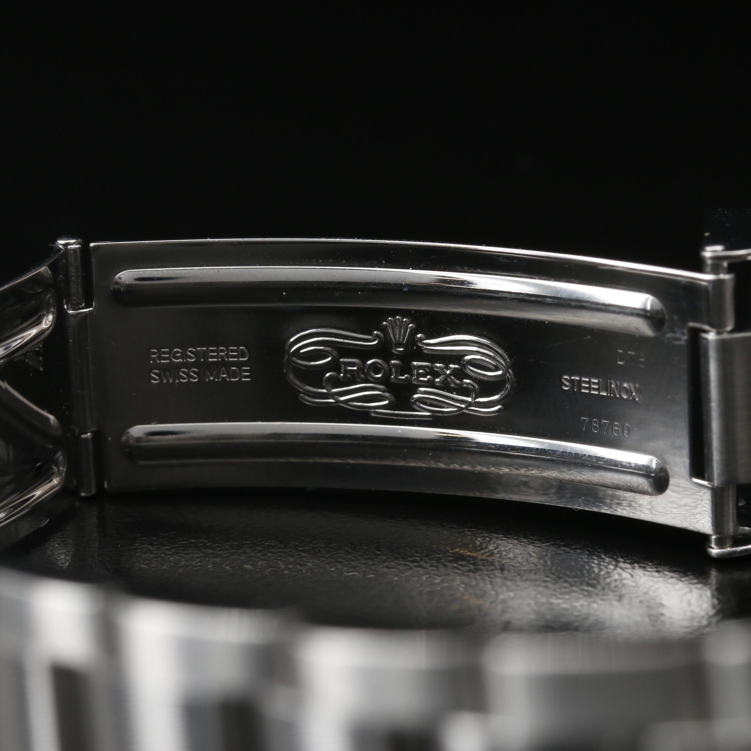 2002 Rolex Yacht - Master Platinum and Stainless Steel Automatic Watch