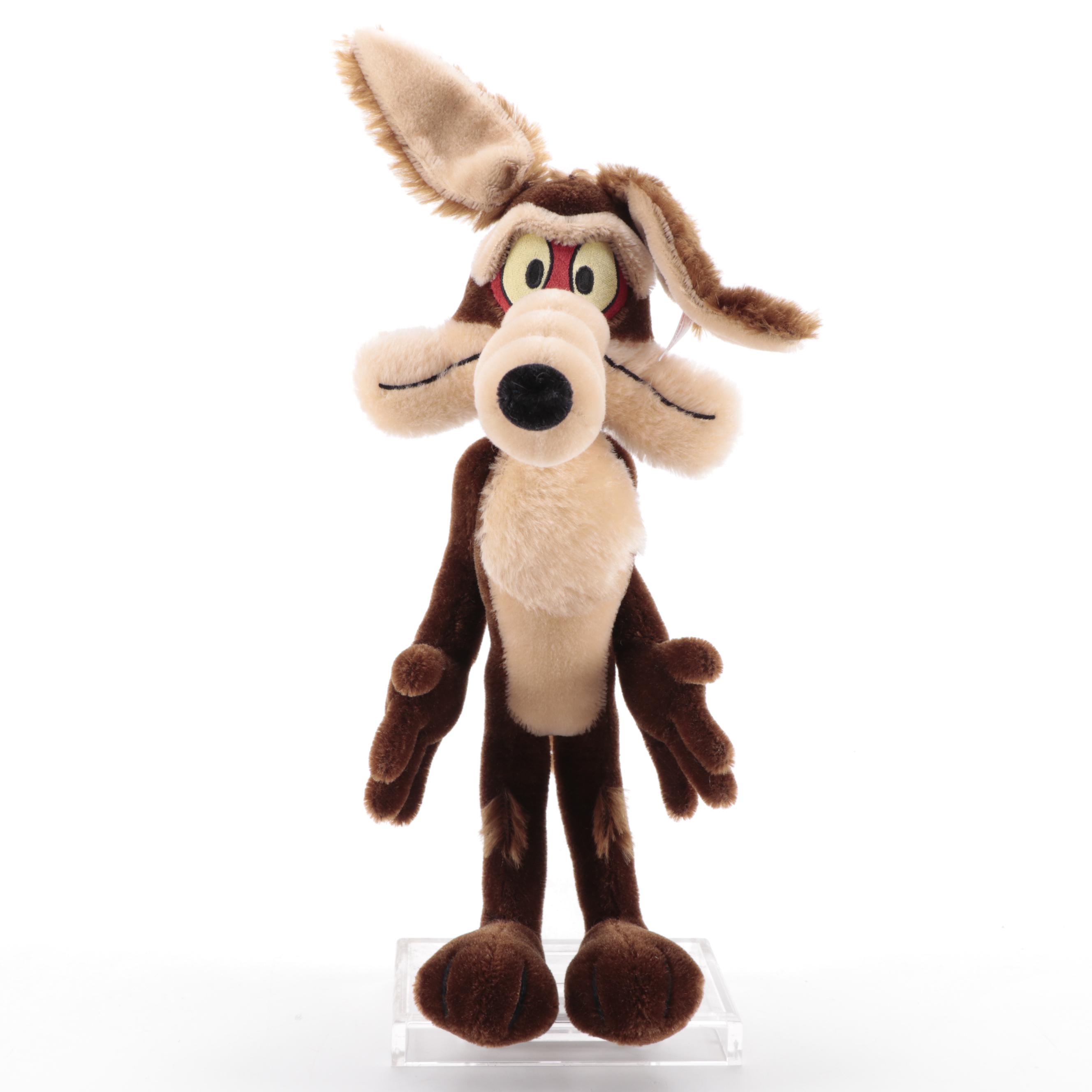 Steiff Wile E. Coyote Stuffed Animal COA