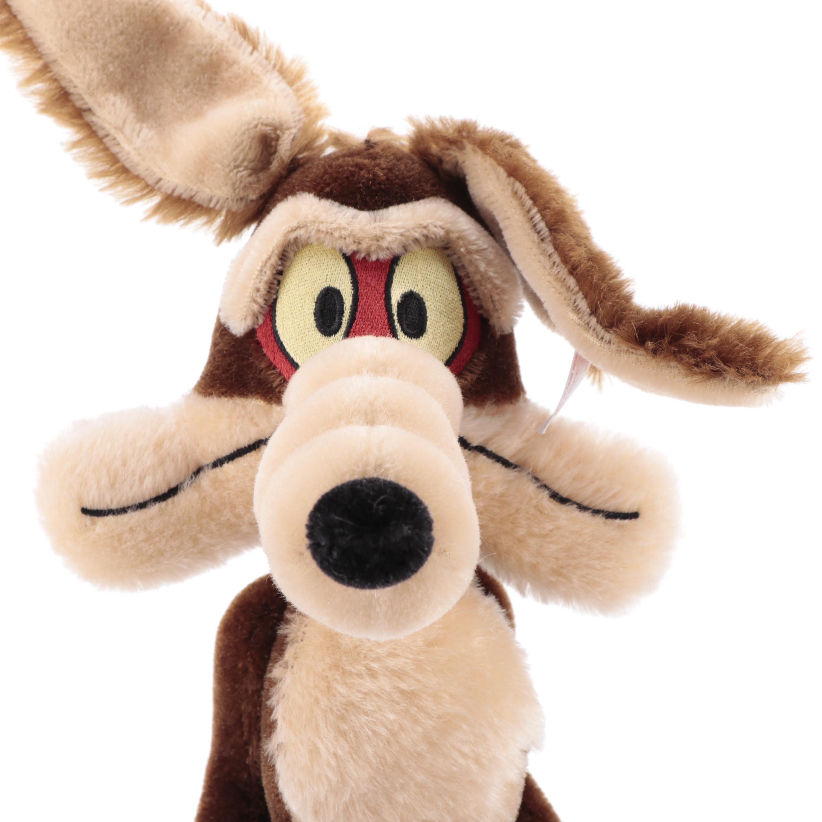 Steiff Wile E. Coyote Stuffed Animal COA