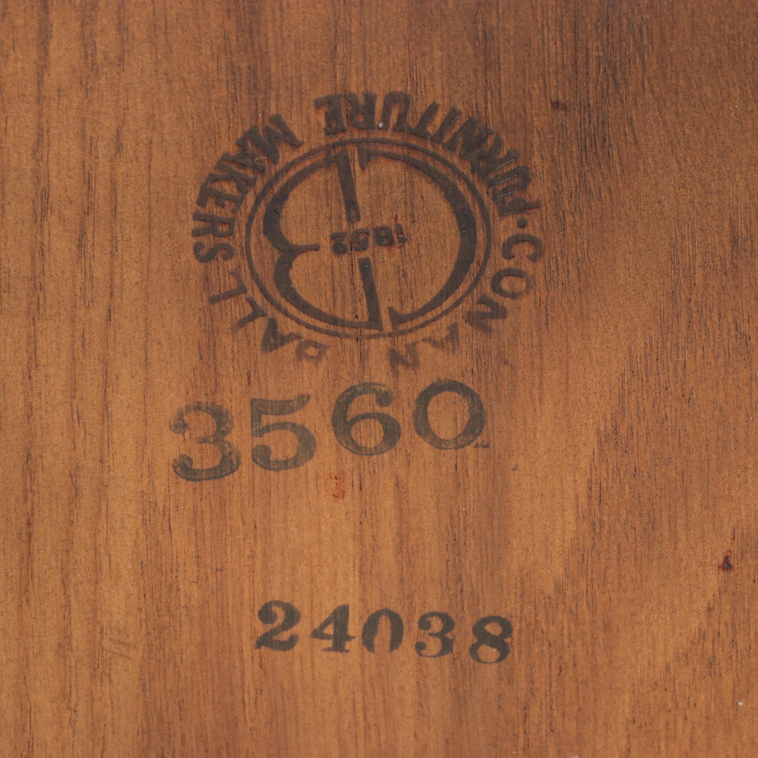 Conant Ball Oak Bow-Back Windsor Armchairs, Mid-20th Century