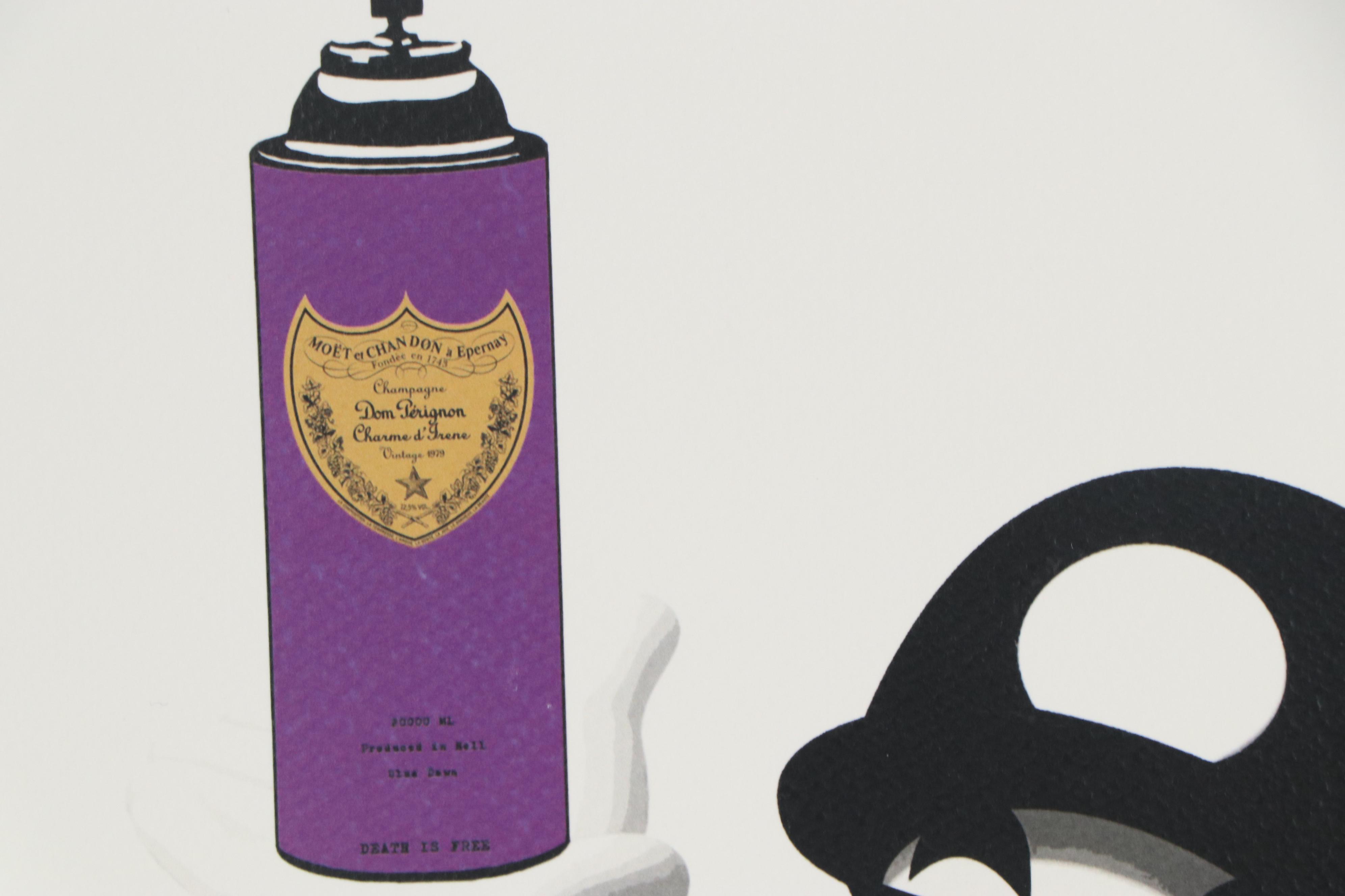 Death NYC Offset Lithograph "Mario Drunk Spray, P", 2019