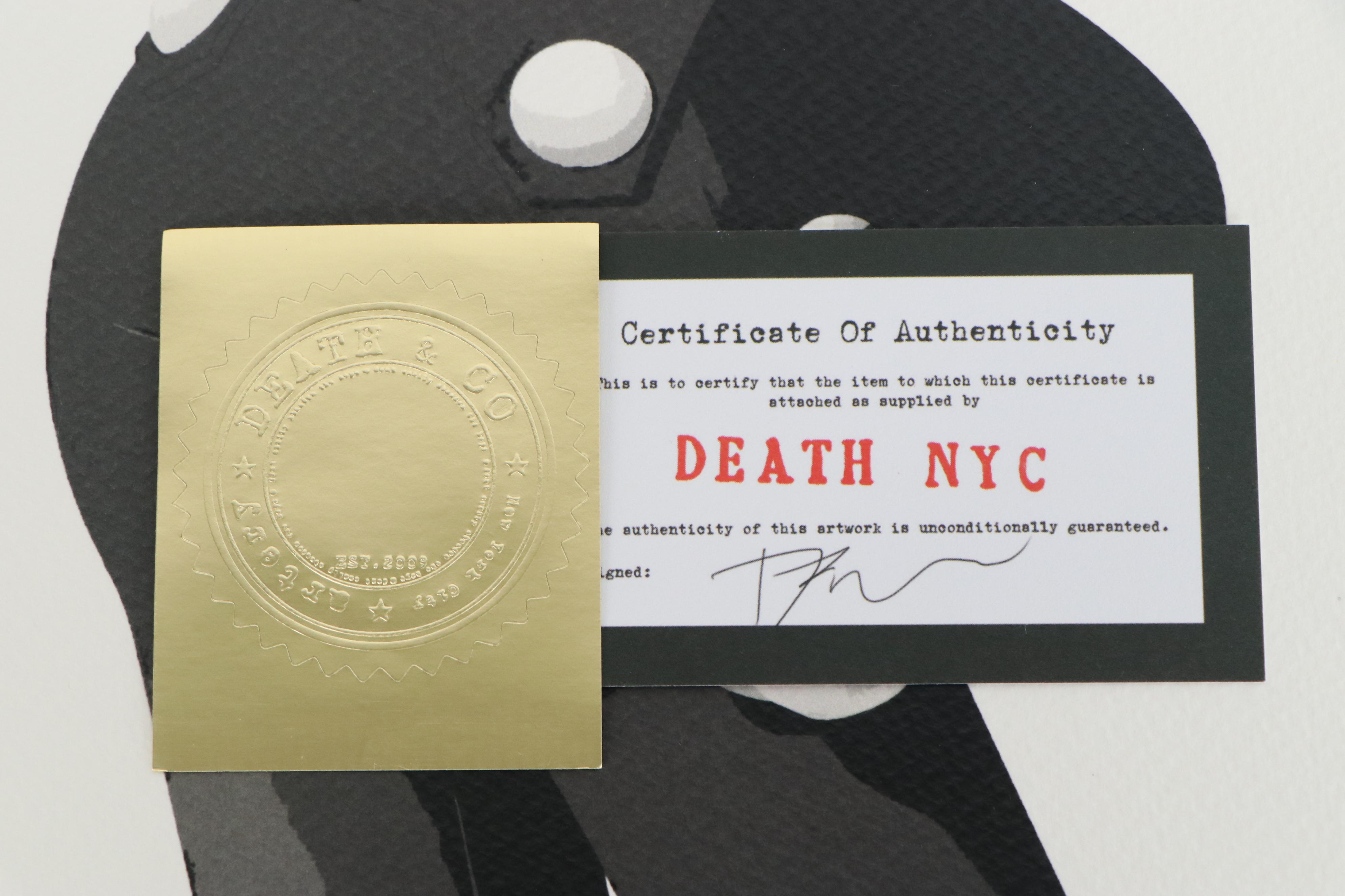 Death NYC Offset Lithograph "Mario Drunk Spray, P", 2019