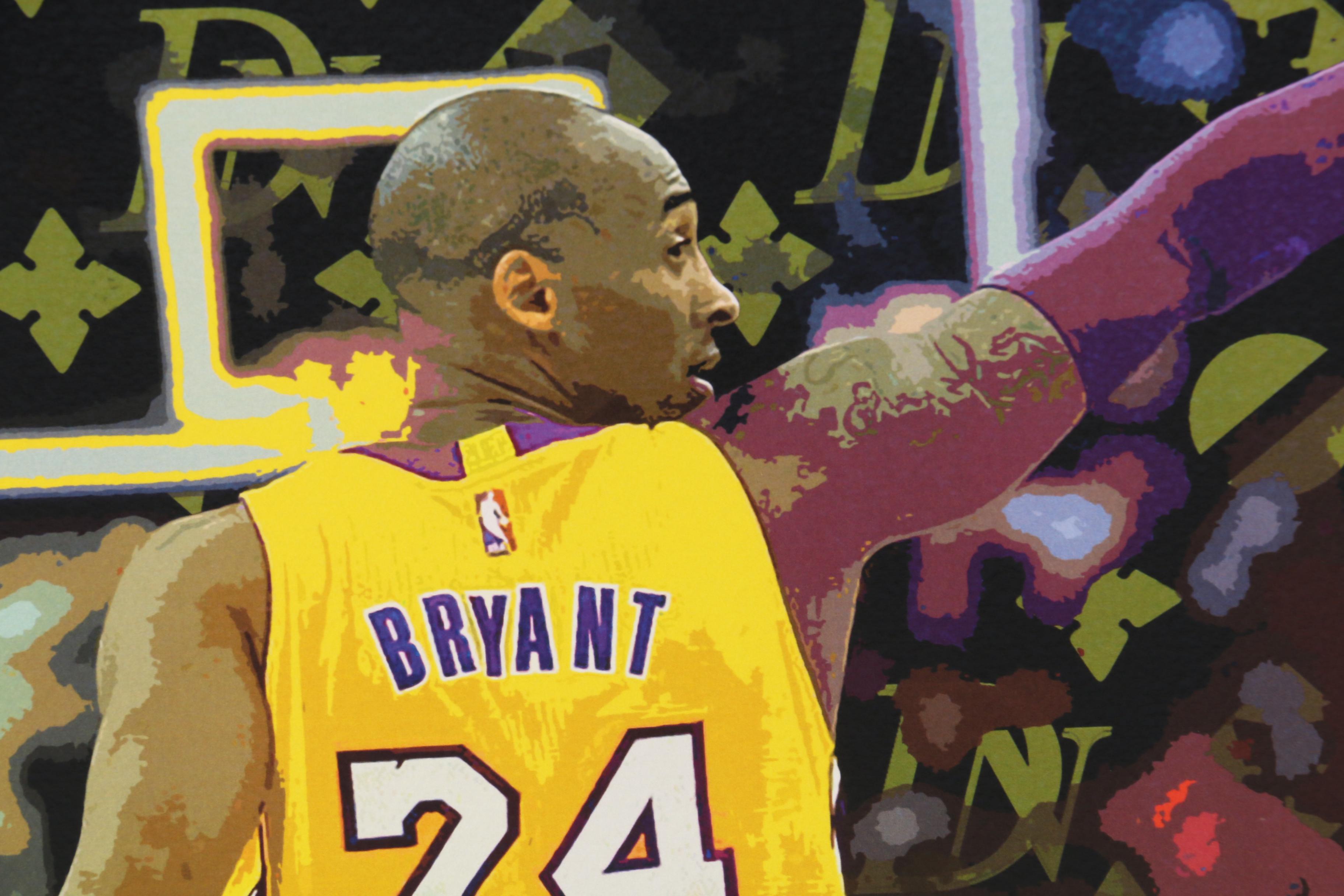 Death NYC Pop Art Graphic Print "Death is Free," Featuring Kobe Bryant, 2020