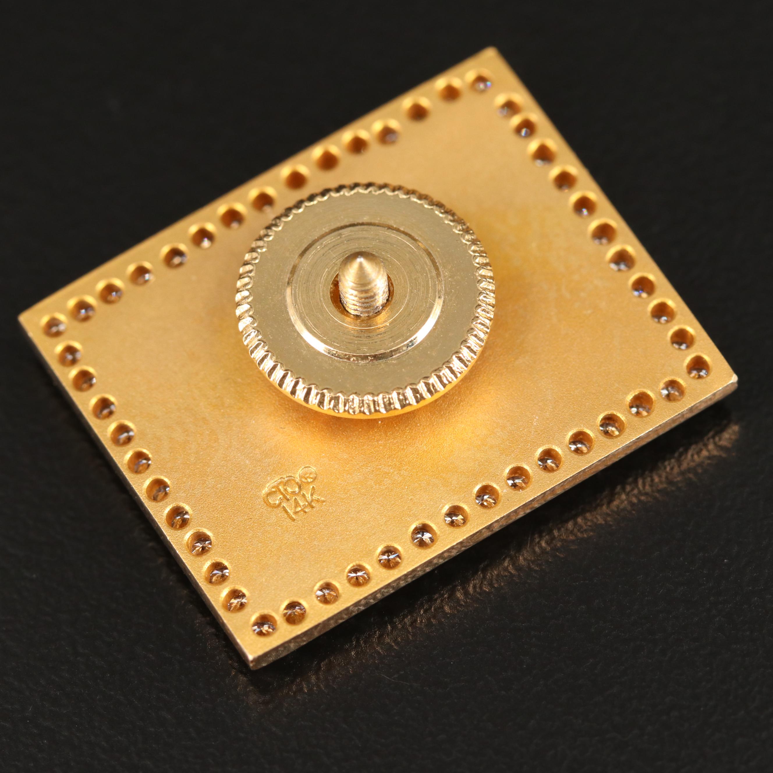 14K Diamond Amway Fifty Year Anniversary  Pin, One-Of-A-Kind