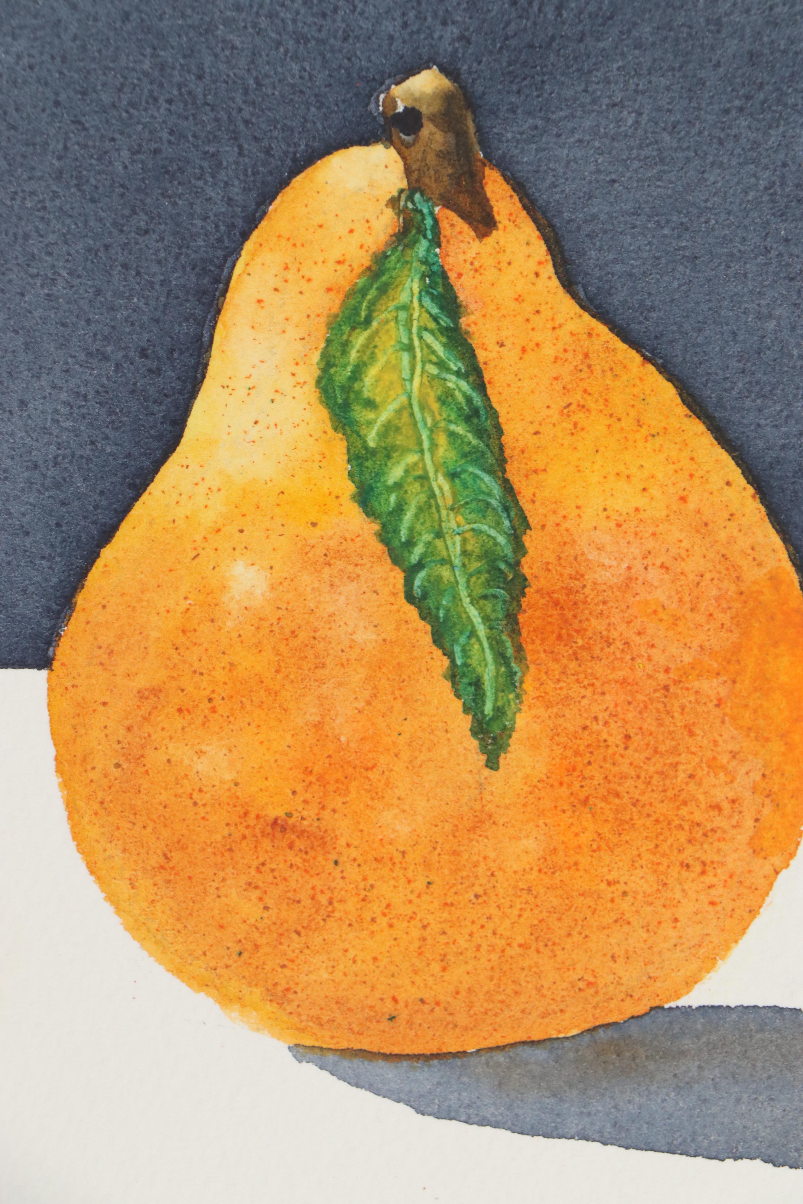 Beth-Anne Fairchild Watercolor Paintings of Pears, 21st Century