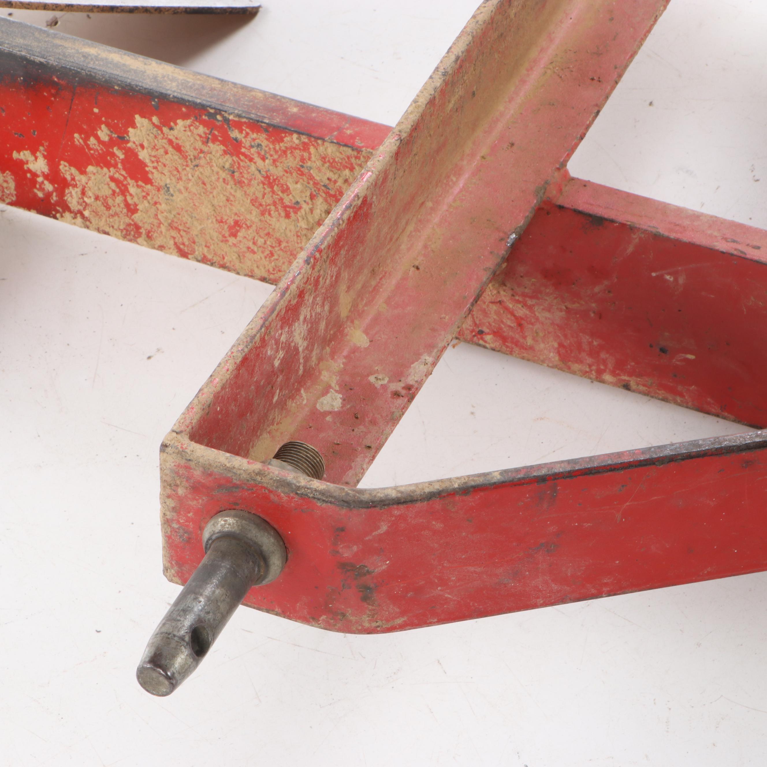 Tow Behind Middle Buster Metal Plow