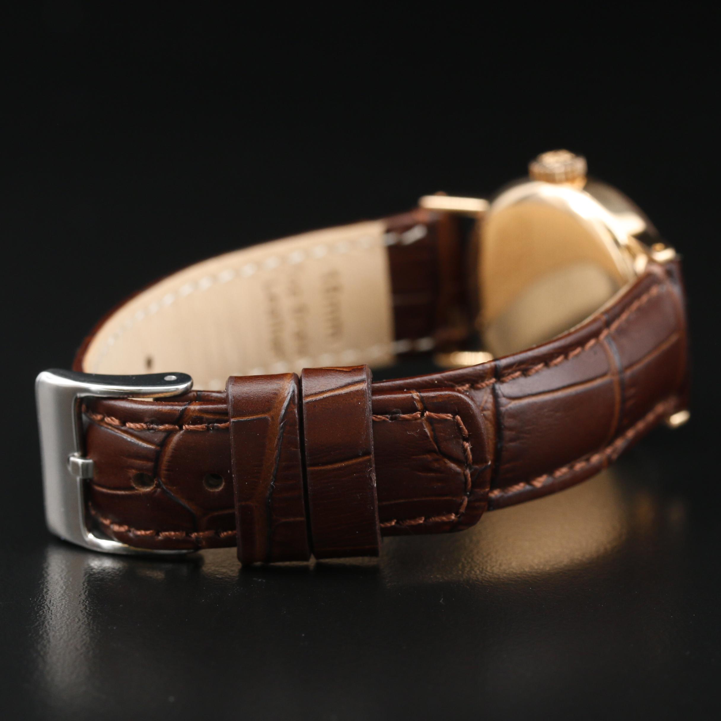 Vintage Patek Philippe Caltrava Ref. 534 18K Gold Stem Wind Watch