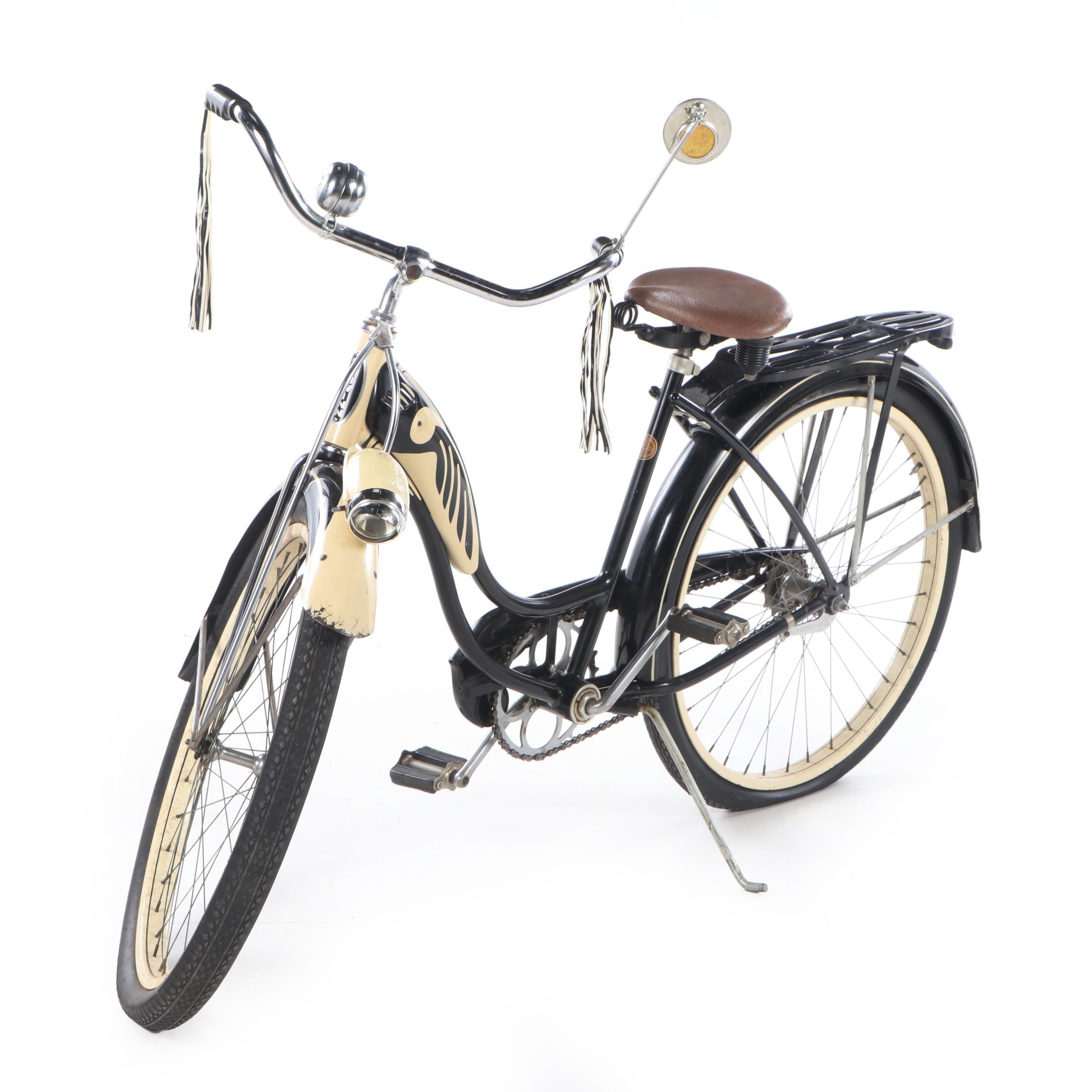 Schwinn Panther Single Speed Bicycle, Mid-20th Century