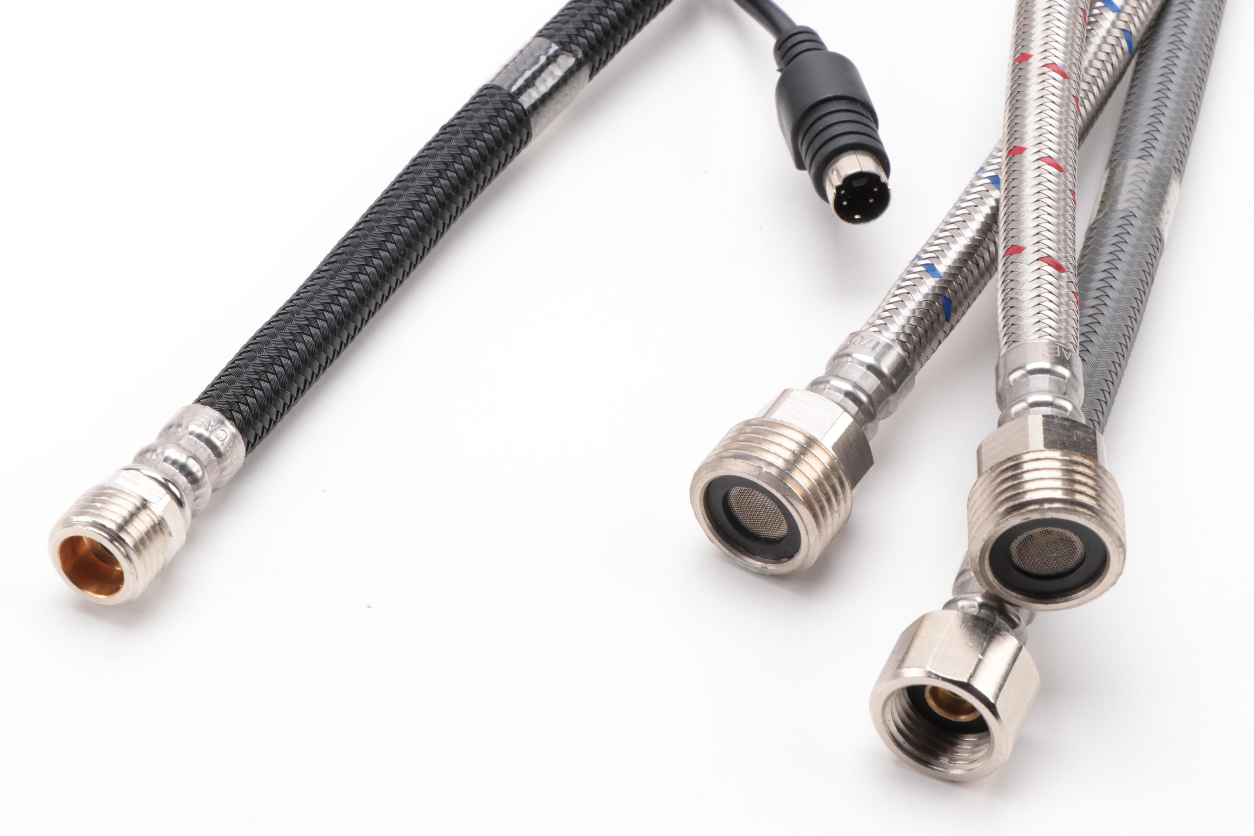 Mullinax Single Hole Touchless Brushed Nickel Kitchen Faucet