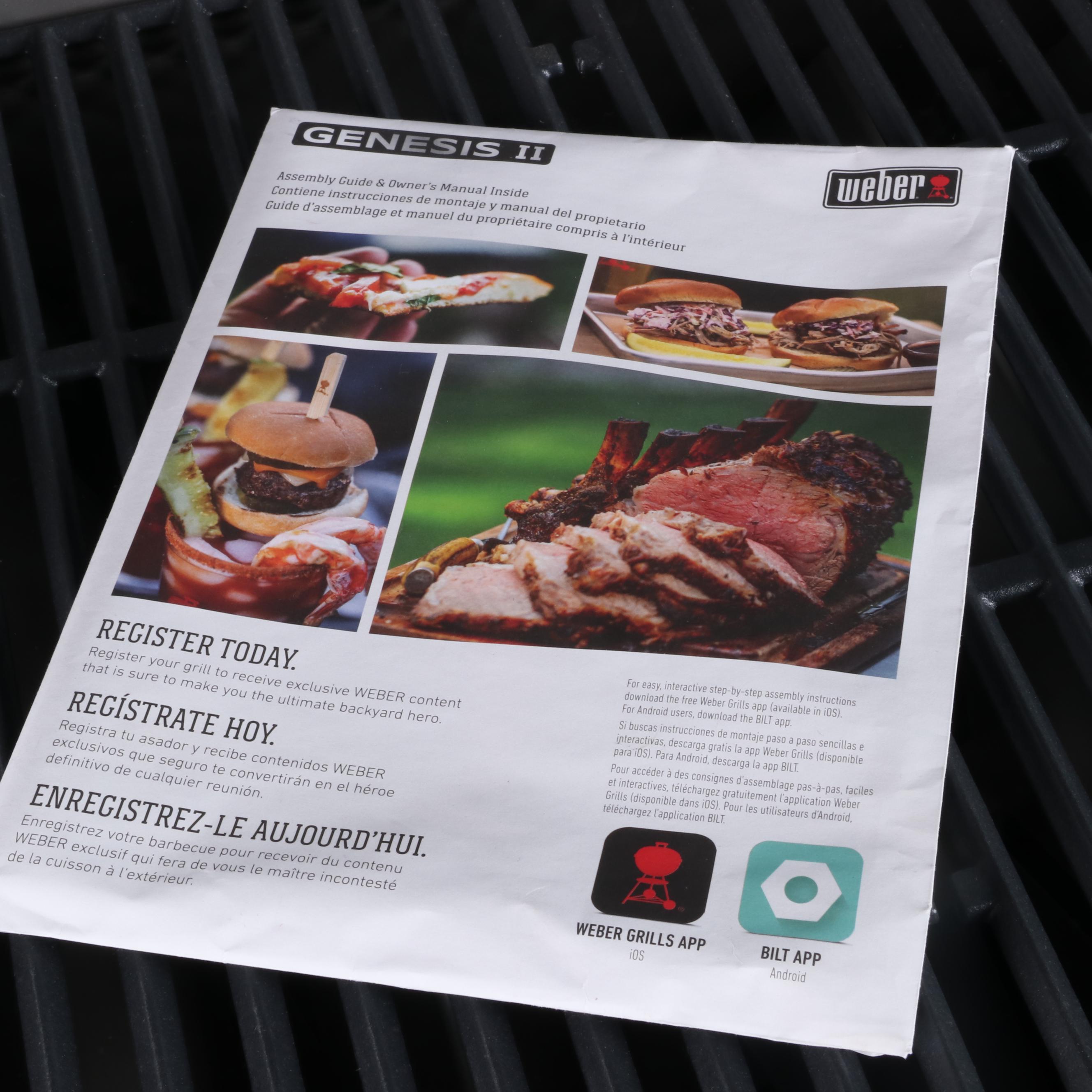 Weber Genesis II Stainless Steel Patio Propane Grill