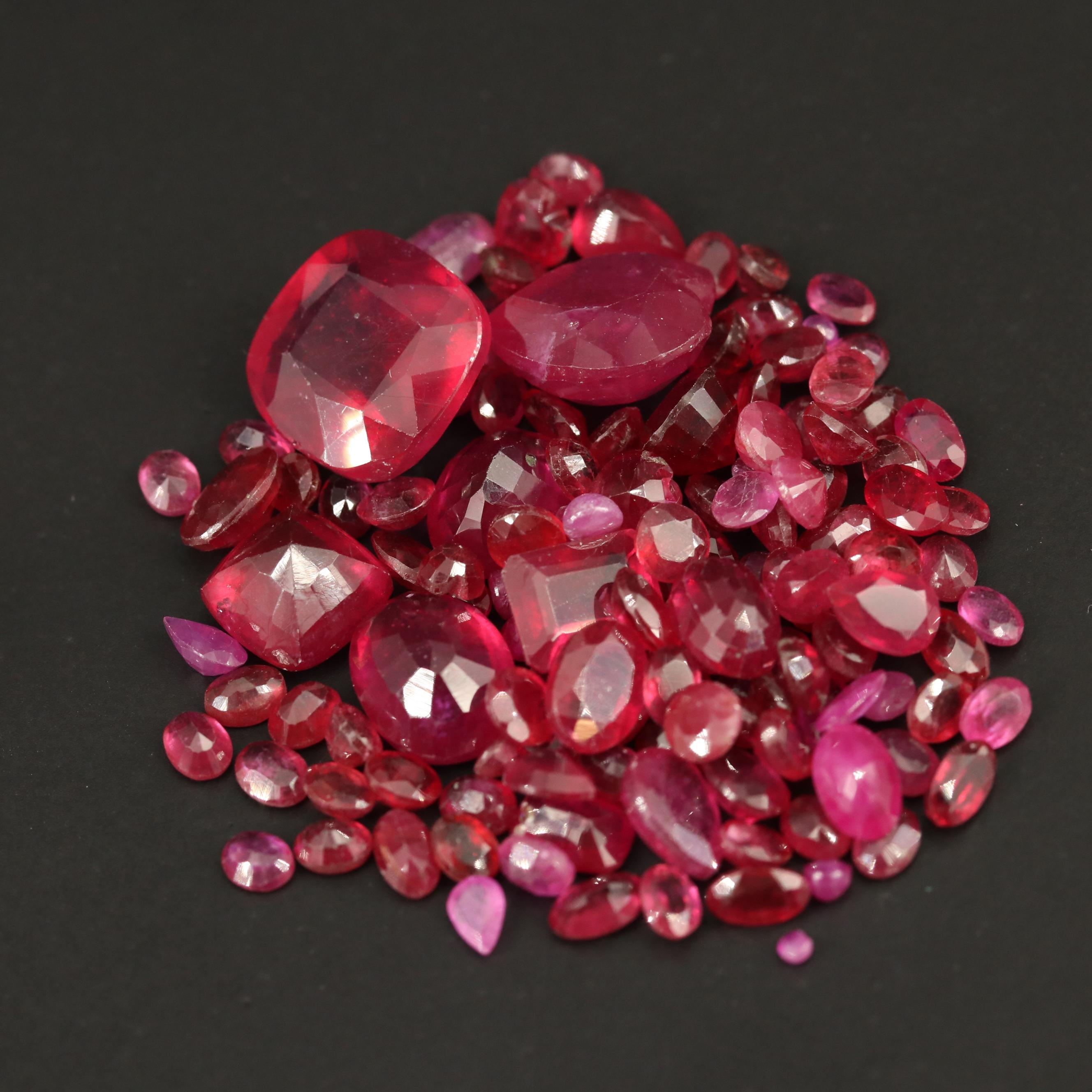 Loose Faceted Corundum