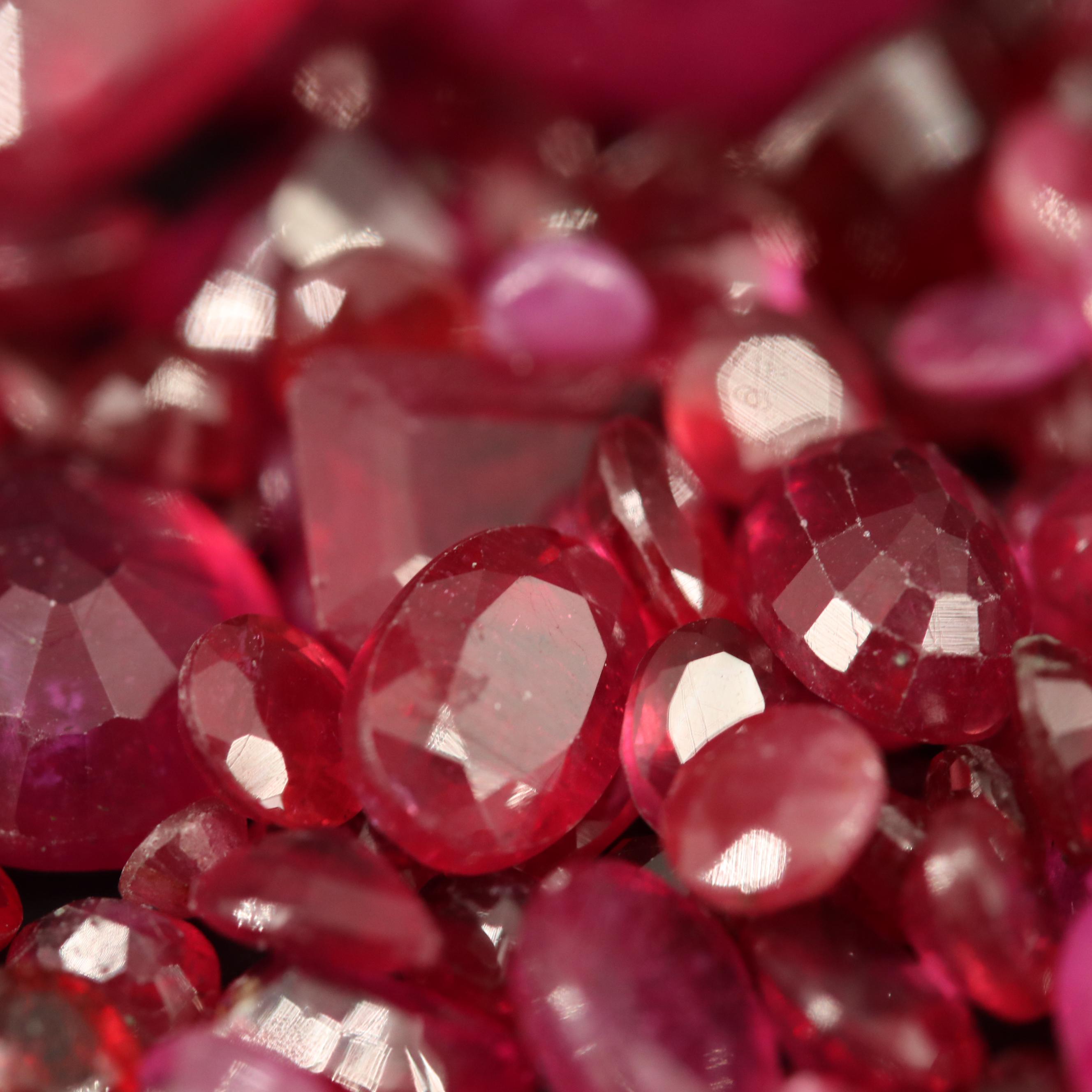 Loose Faceted Corundum