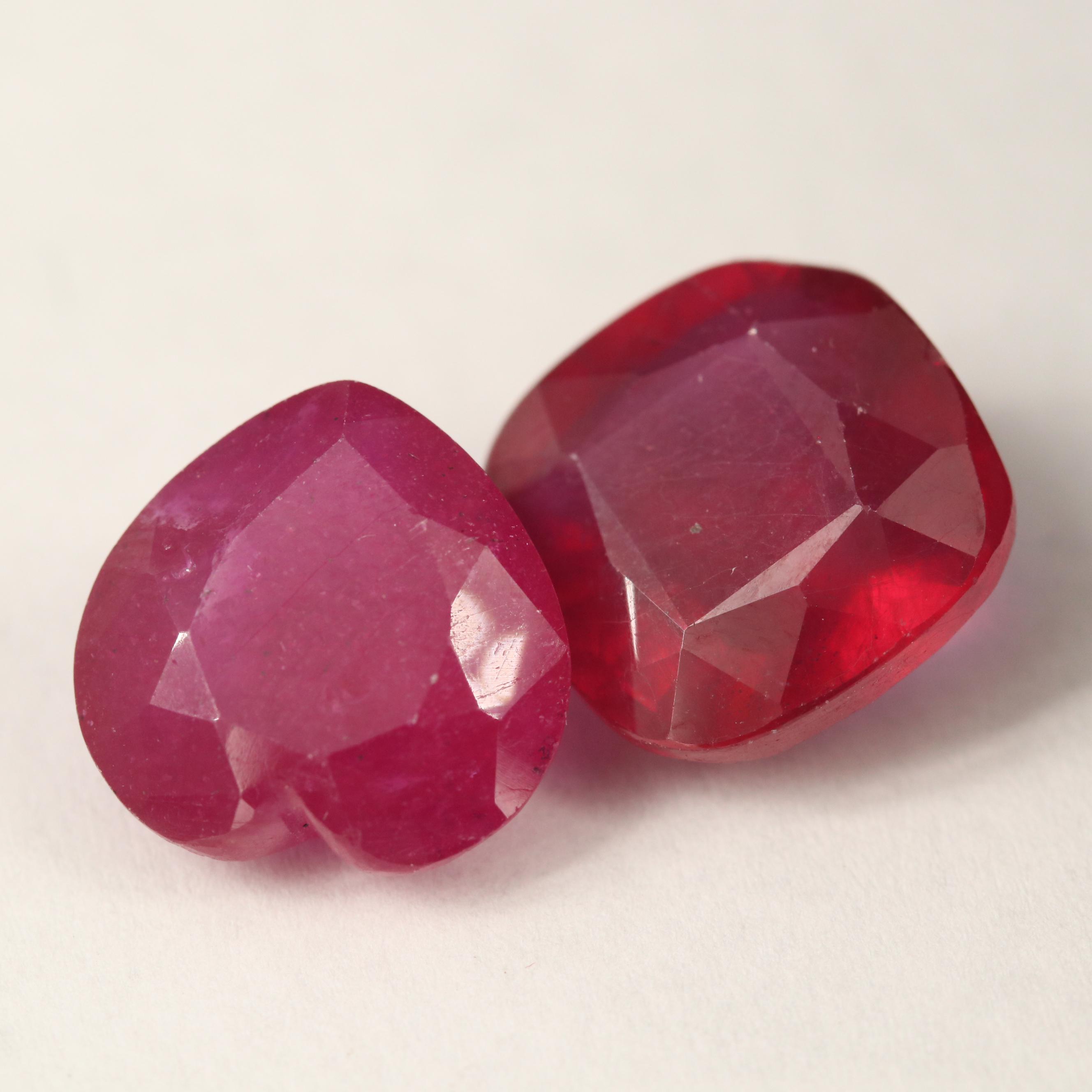 Loose Faceted Corundum