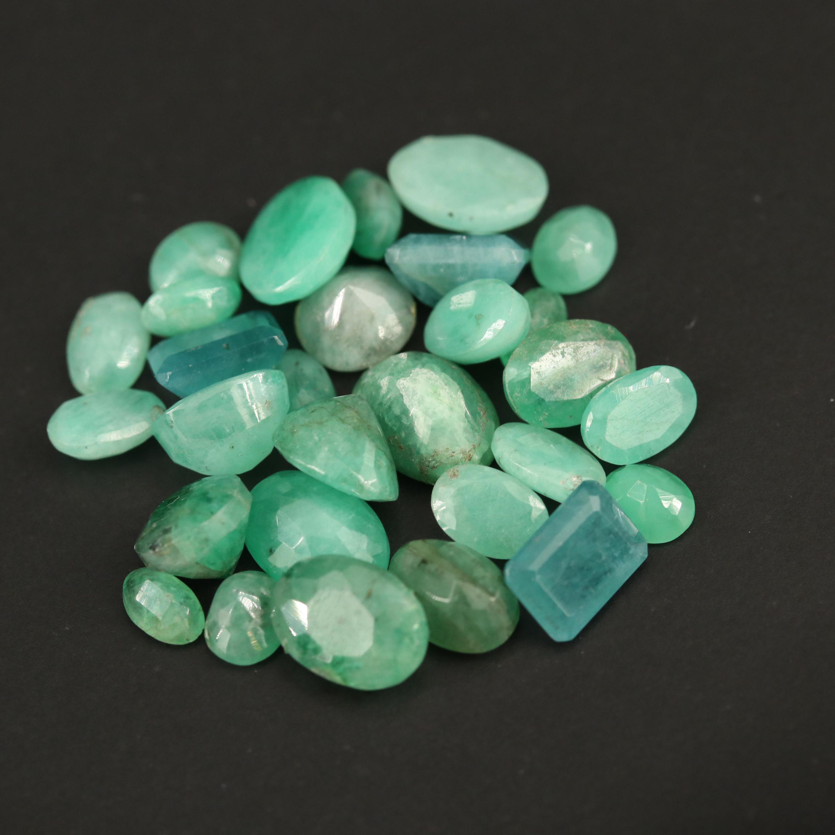 Loose Faceted Beryls