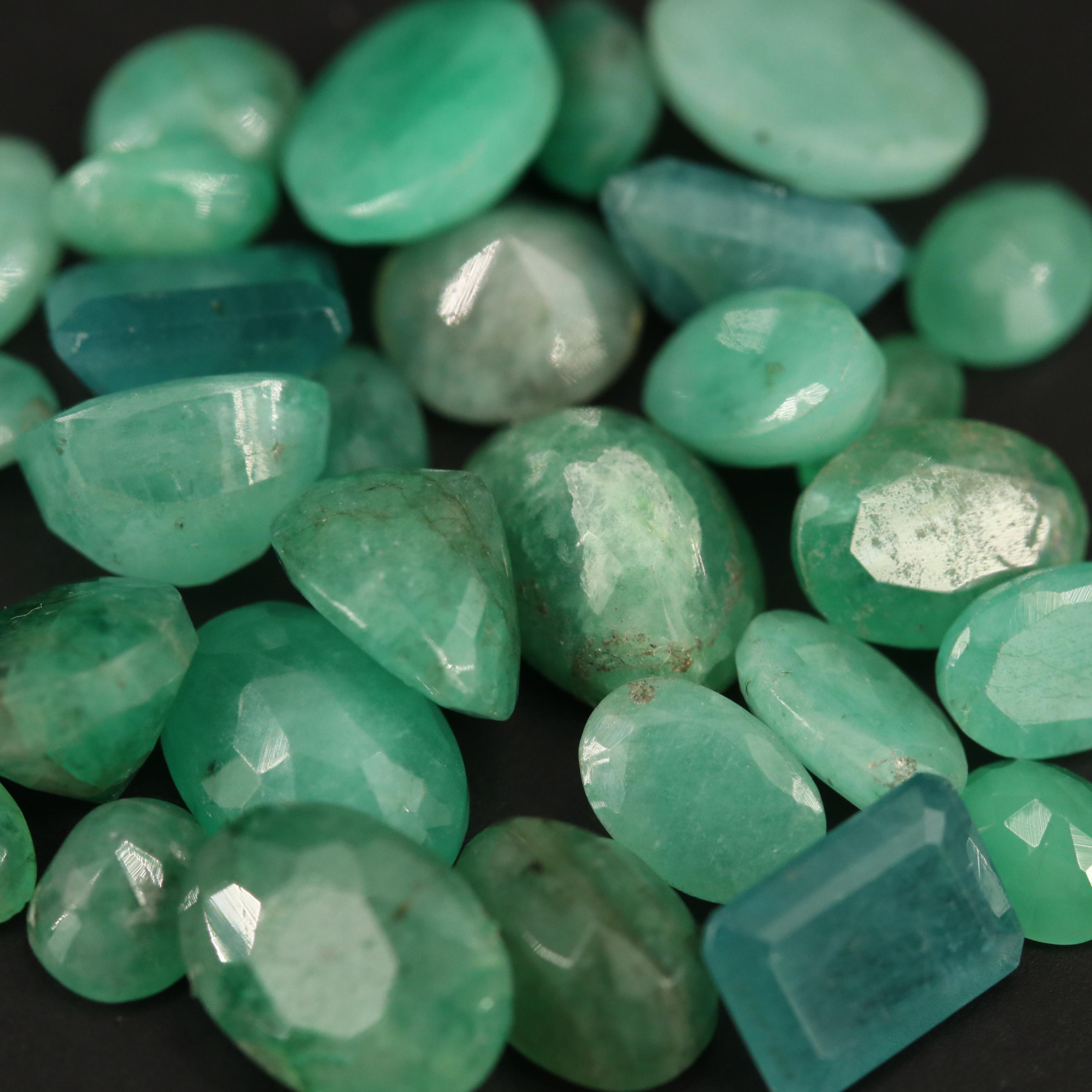 Loose Faceted Beryls