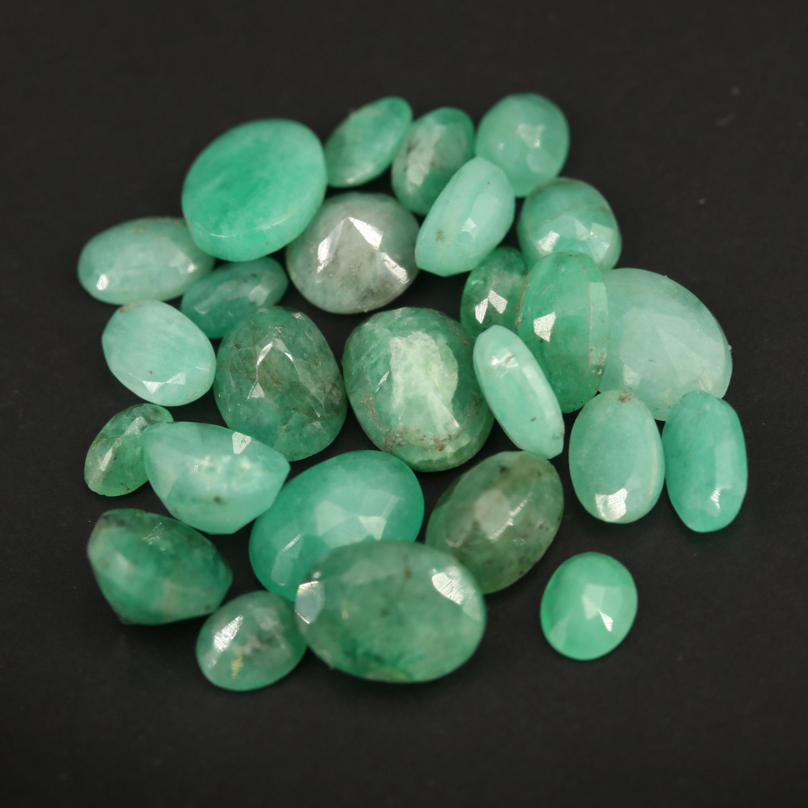 Loose Faceted Beryls