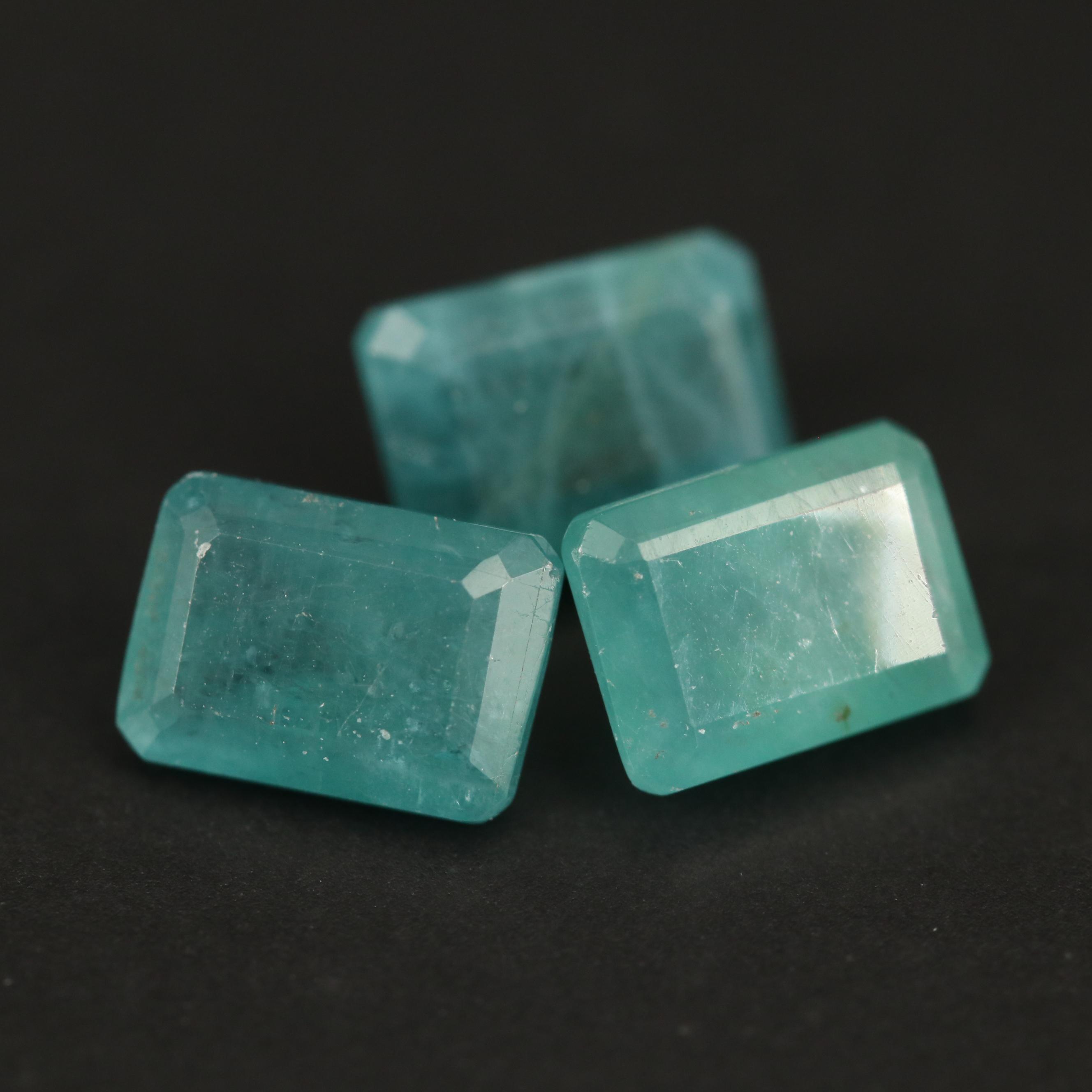 Loose Faceted Beryls