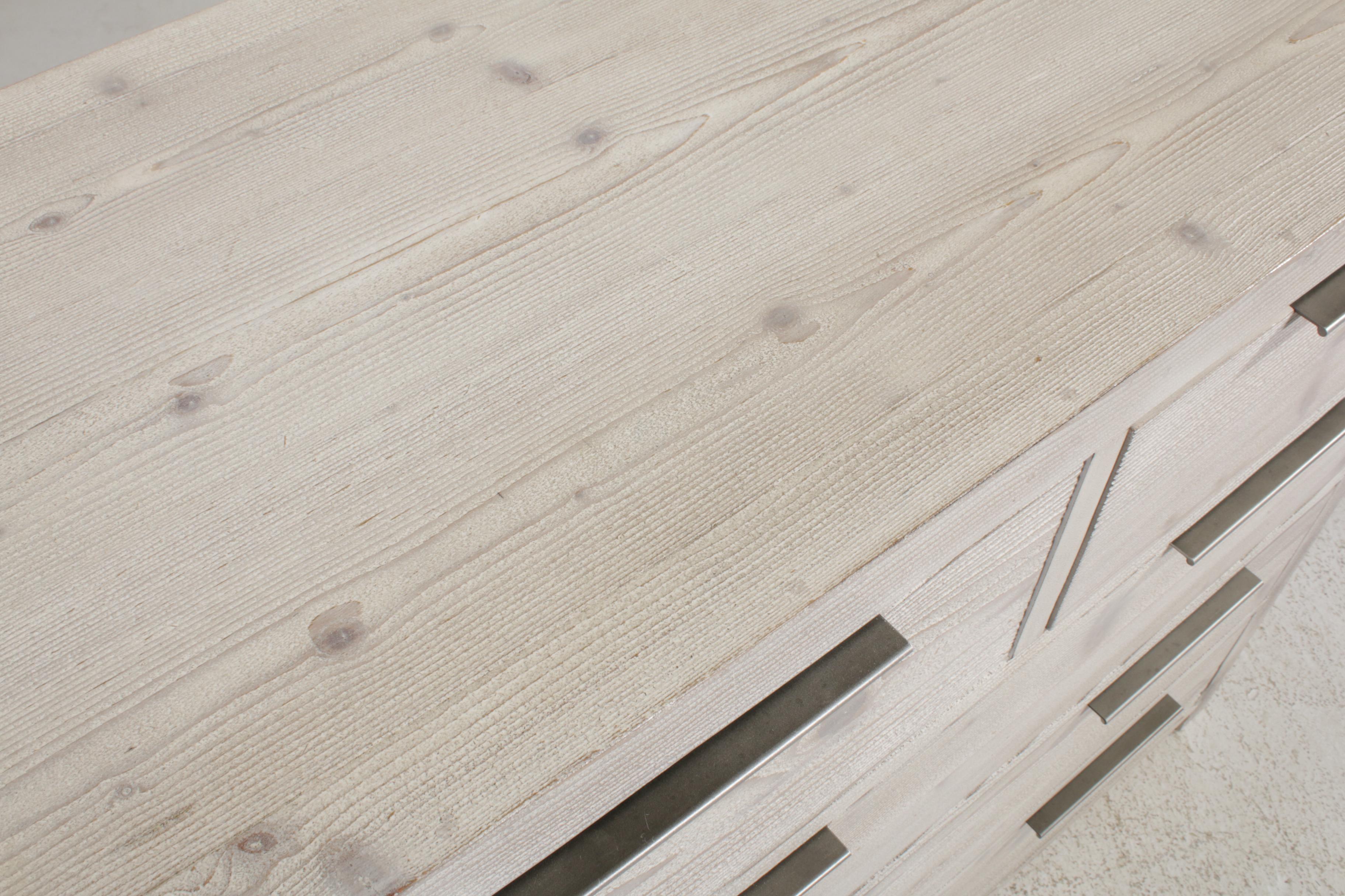 Restoration Hardware Teen "Laguna" Dresser in White Washed Finish