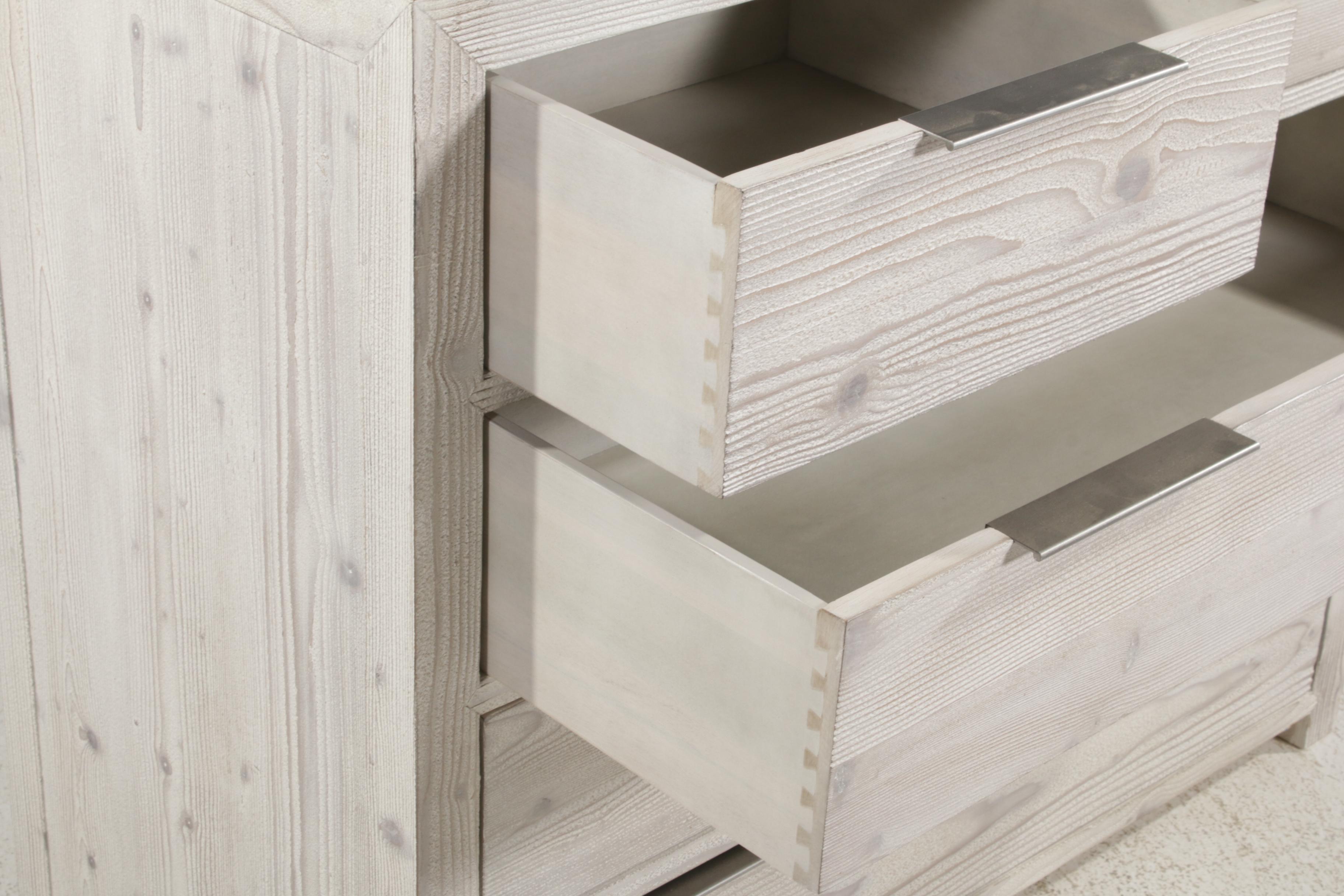 Restoration Hardware Teen "Laguna" Dresser in White Washed Finish