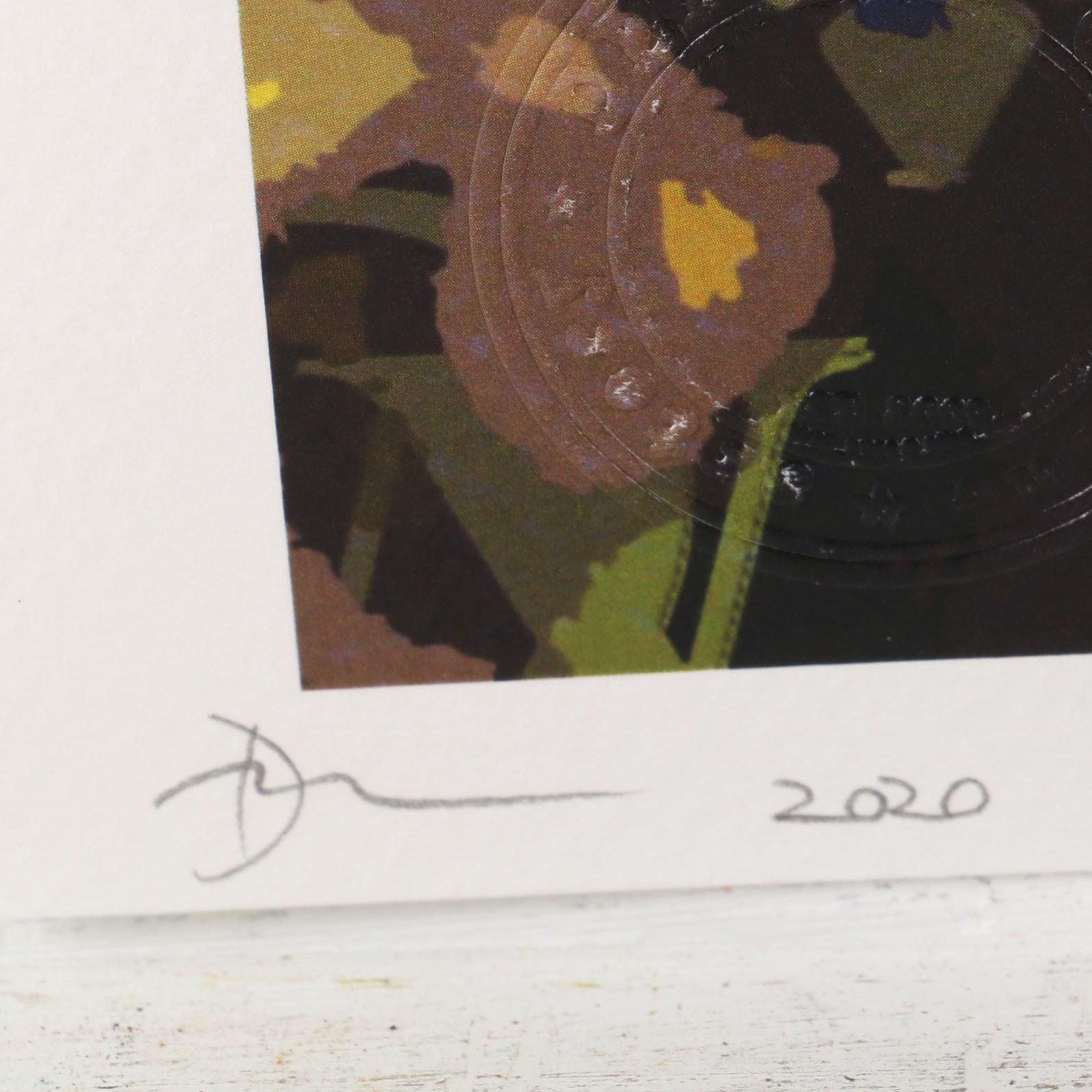 Death NYC Pop Art Graphic Print "Death is Free," Featuring Kobe Bryant, 2020