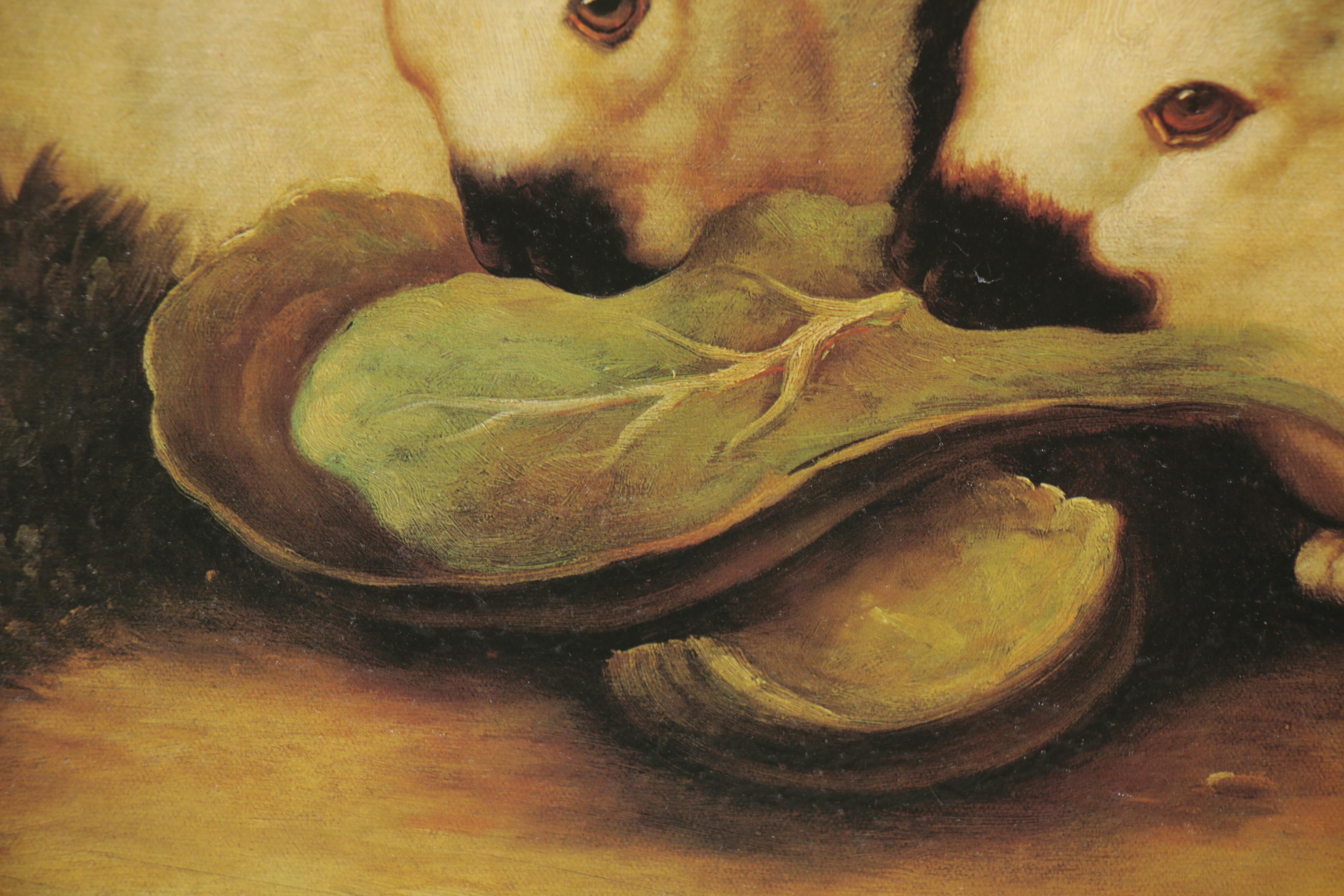 Offset Lithograph after P. Rolence of Himalayan Rabbits, Late 20th Century