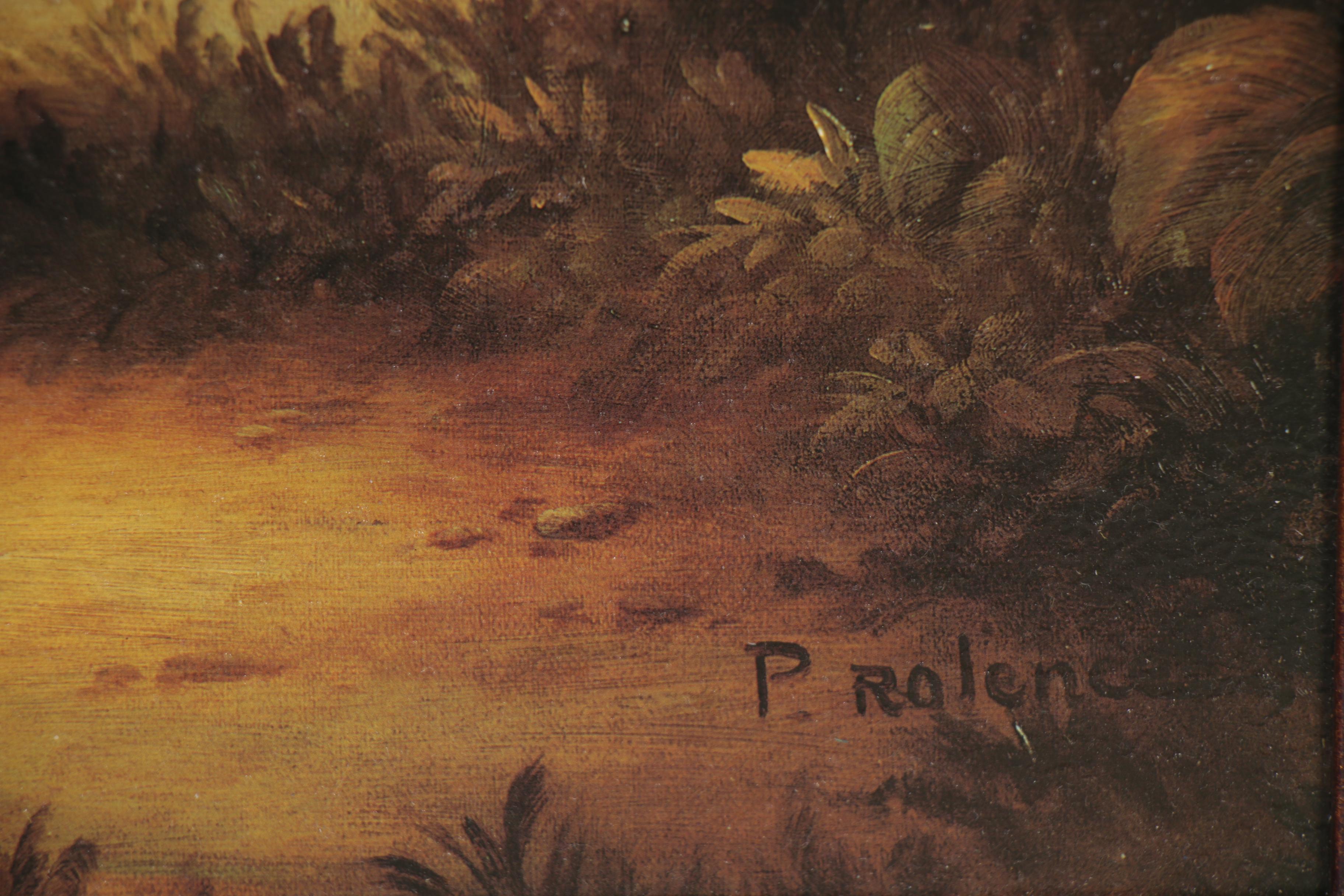 Offset Lithograph after P. Rolence of Himalayan Rabbits, Late 20th Century