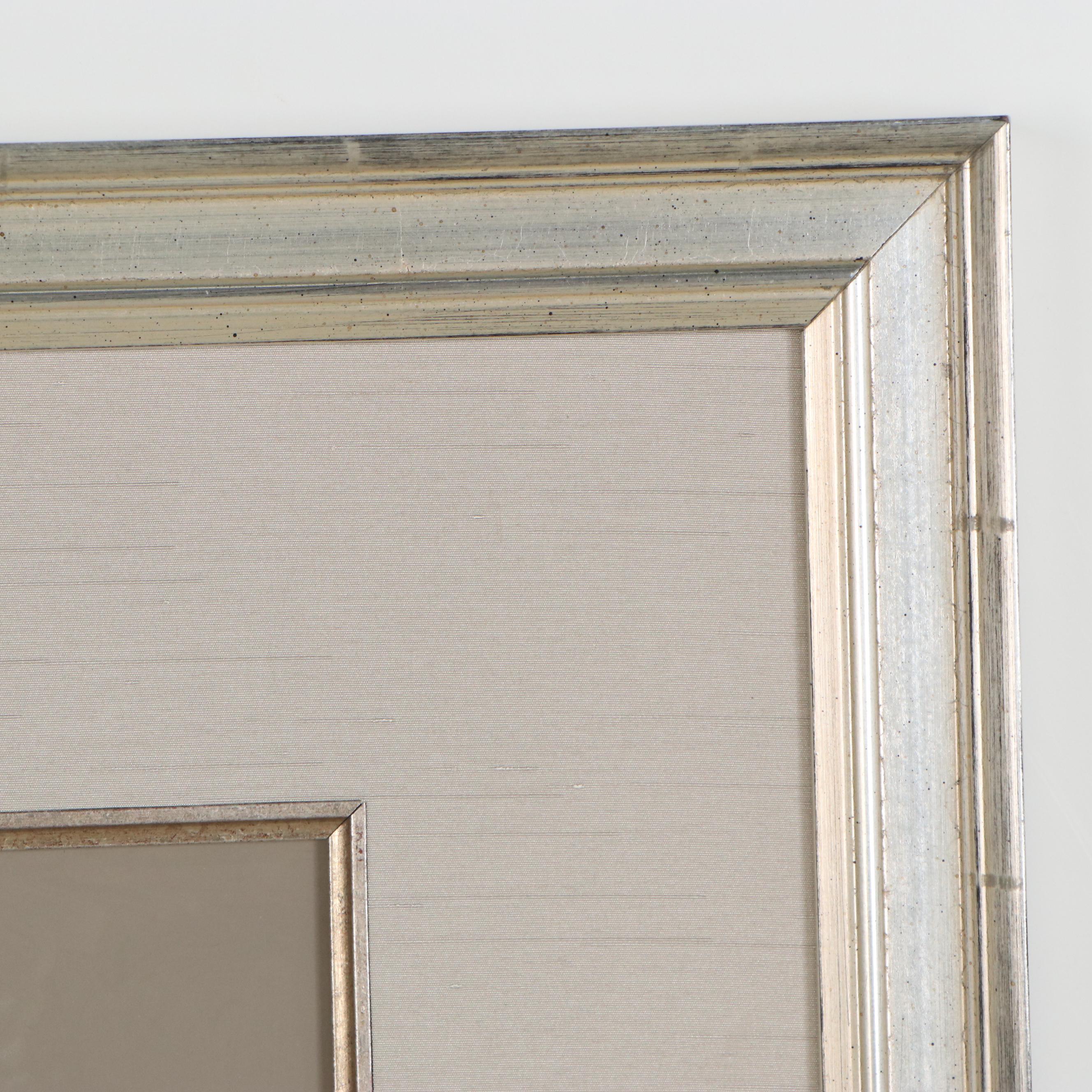 K.M. Kenneth Daly Oil Painting of Grey Horse, Late 20th Century