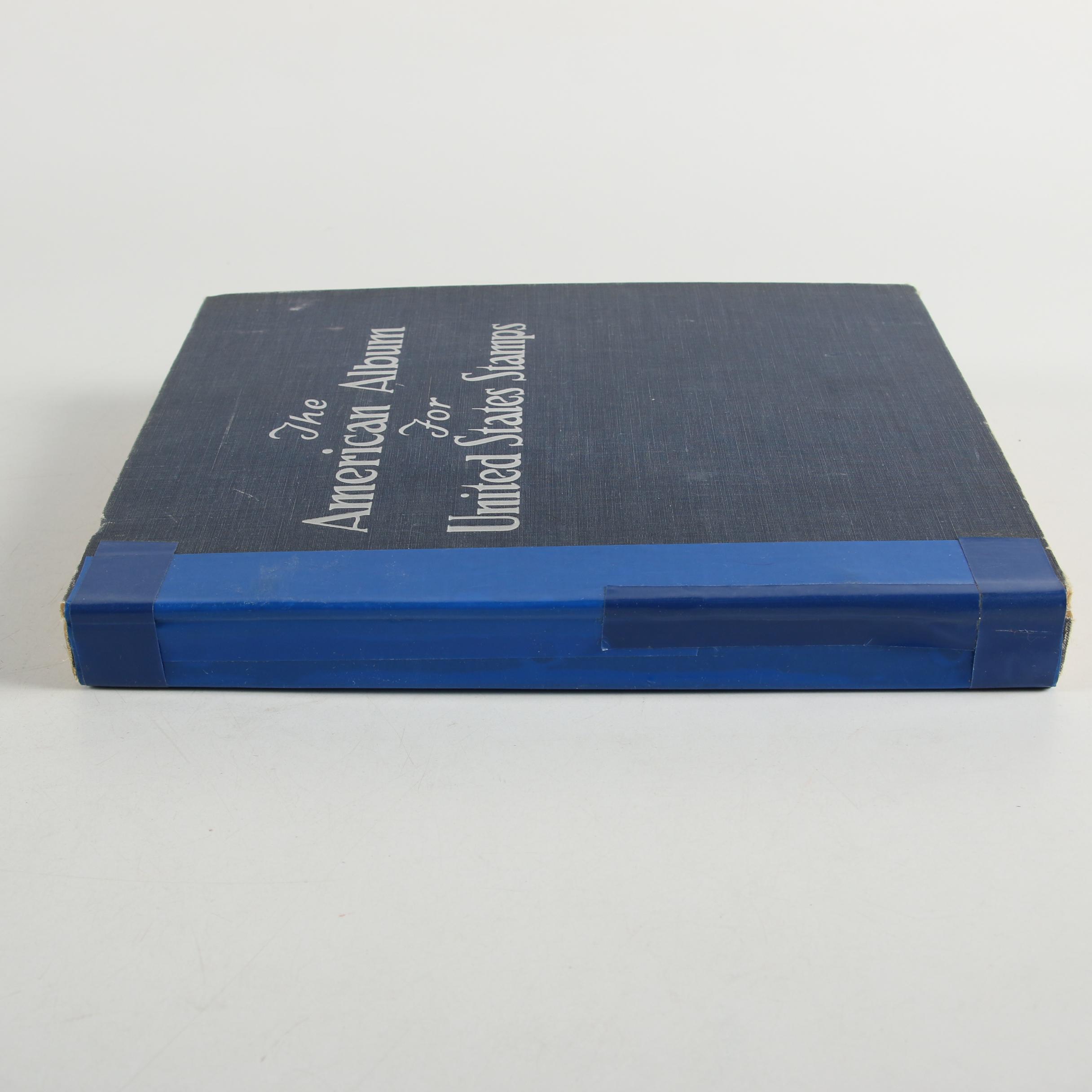 Scott American Album for US Postage Stamps, Mid 19th to Mid 20th Century