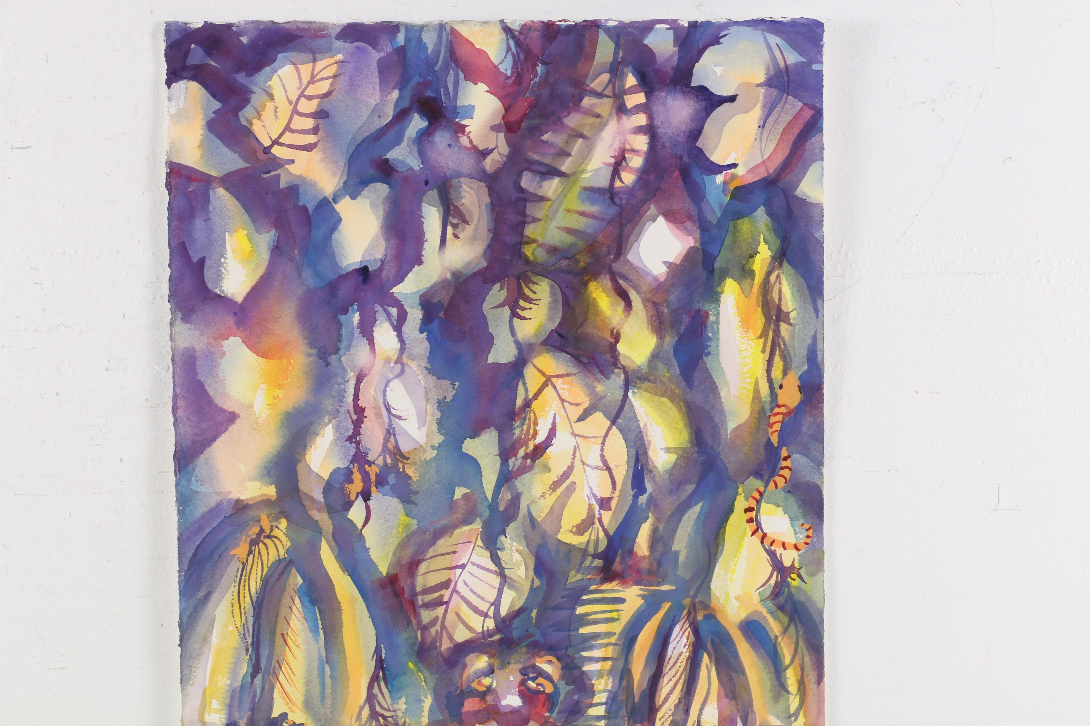 Kathleen Zimbicki Abstract Watercolor Painting