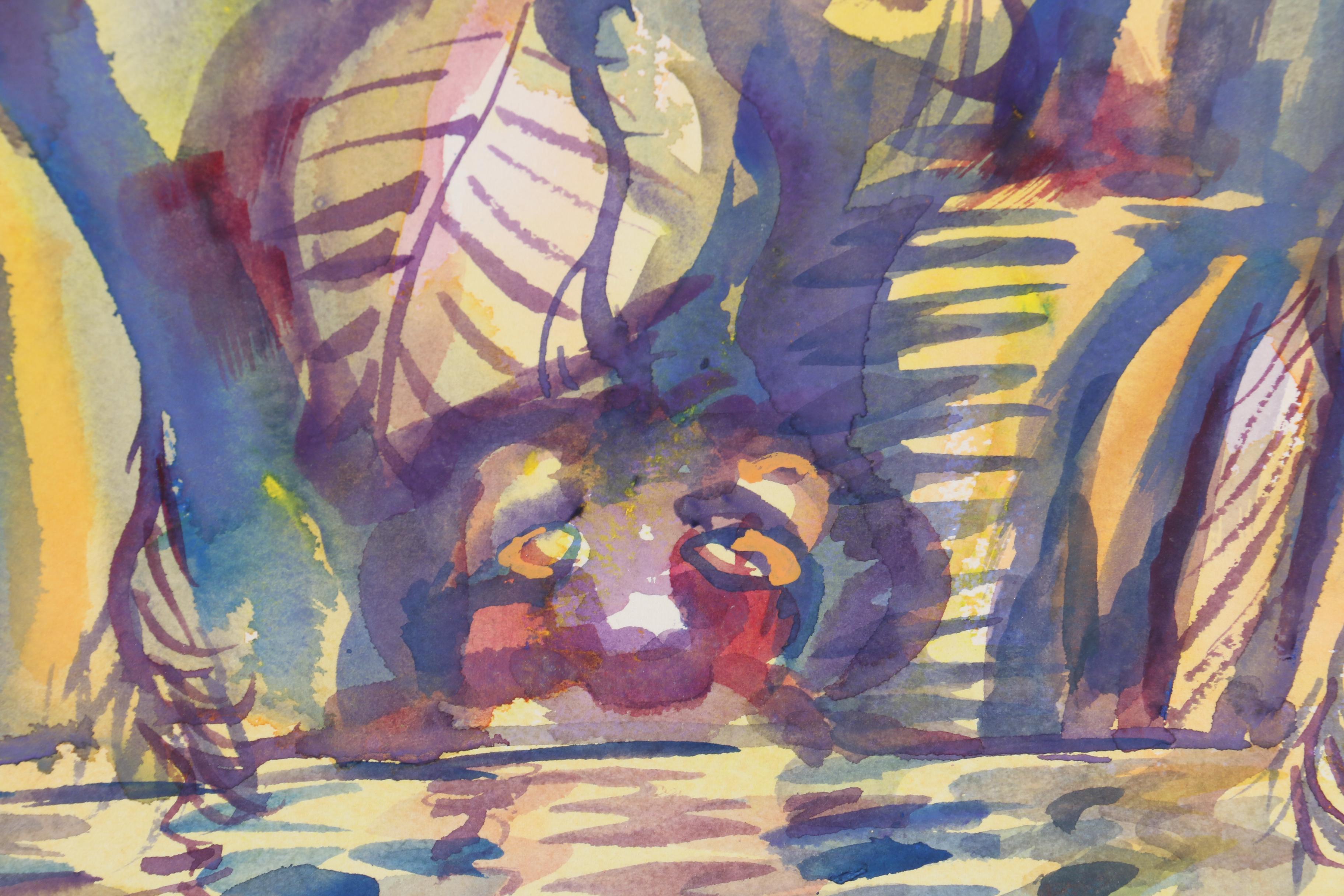 Kathleen Zimbicki Abstract Watercolor Painting