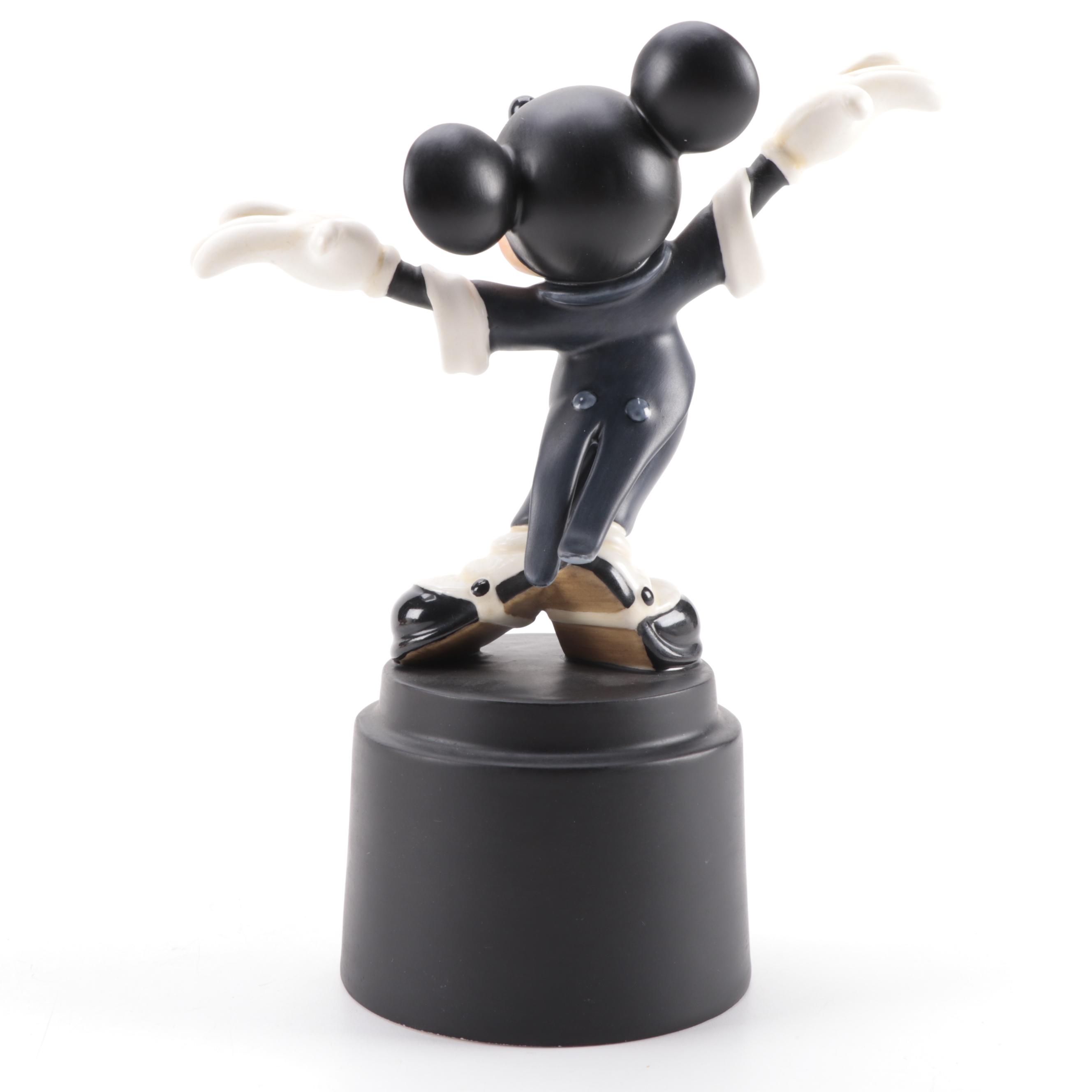 Disney "Symphony Hour" Donald Duck and Mickey Mouse Porcelain Figurines