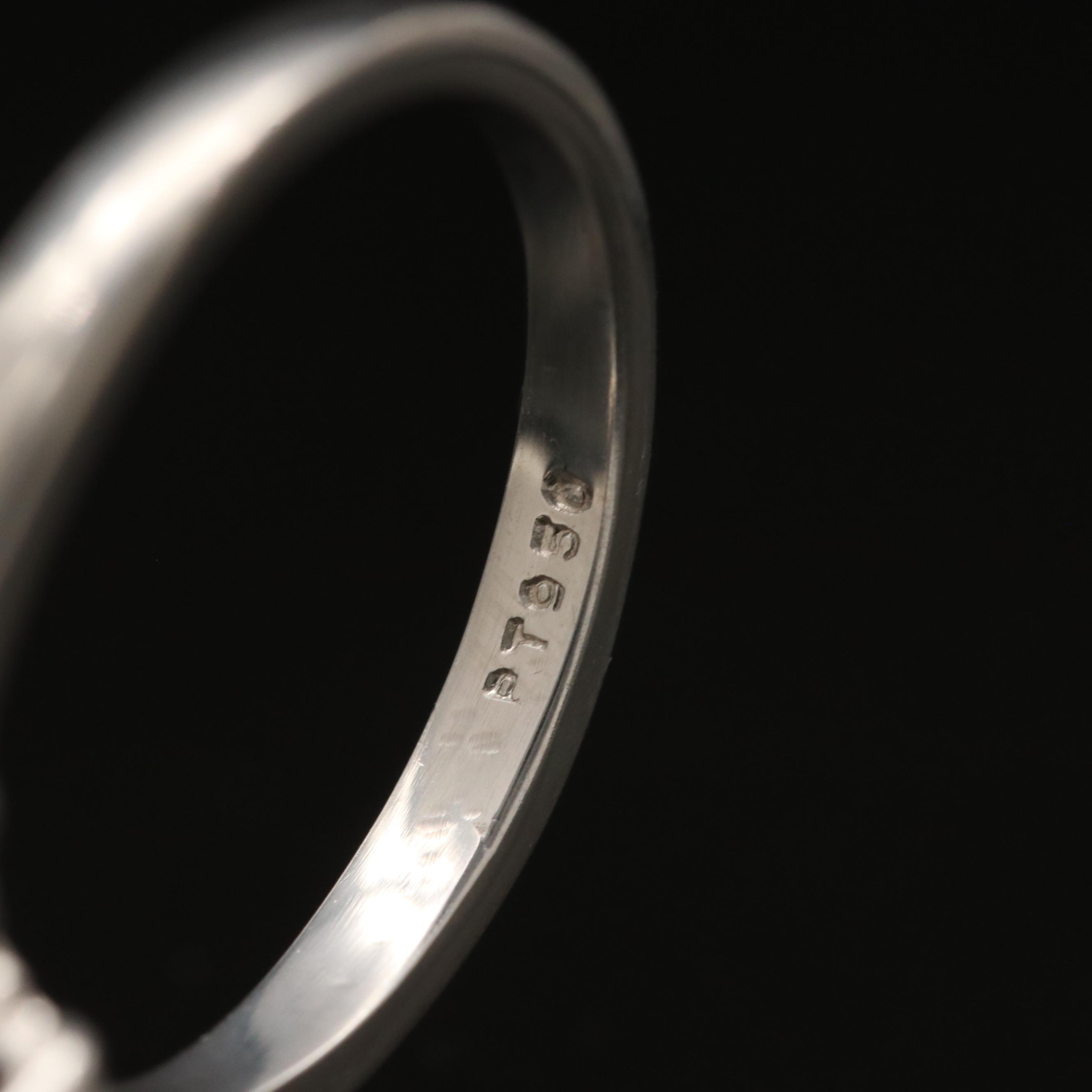 Platinum 2.46 CT Ruby and Diamond Ring